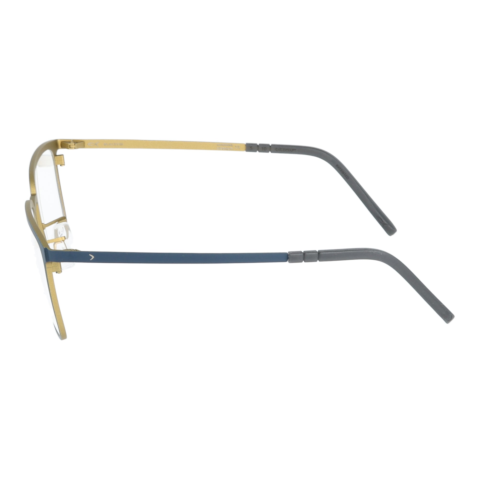 Blackfin | Dover BF1084 occhiali vista uomo Titanio Blu & Bronzo