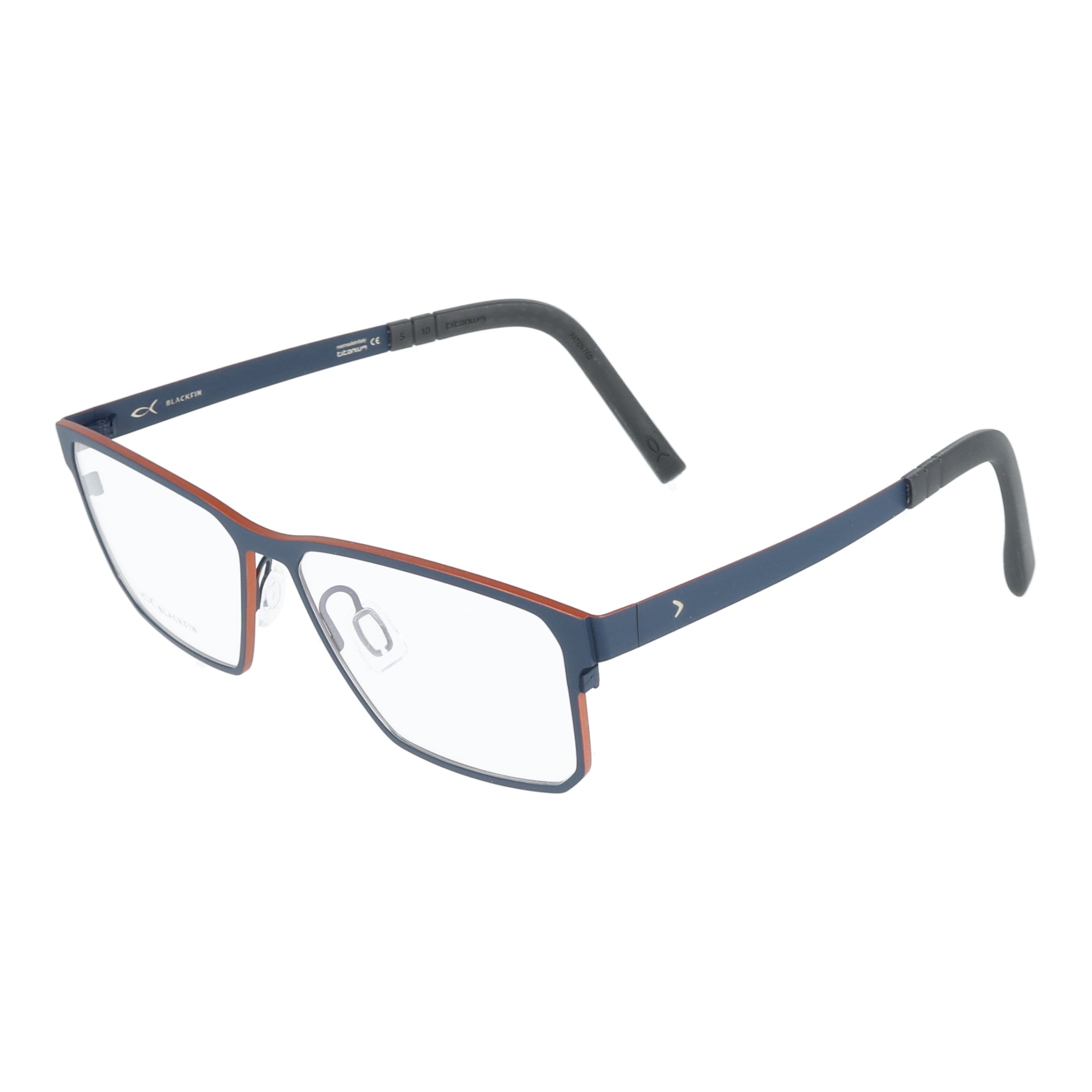 Blackfin | Westhamptom BF991 Titanio arancio occhiali da vista uomo 