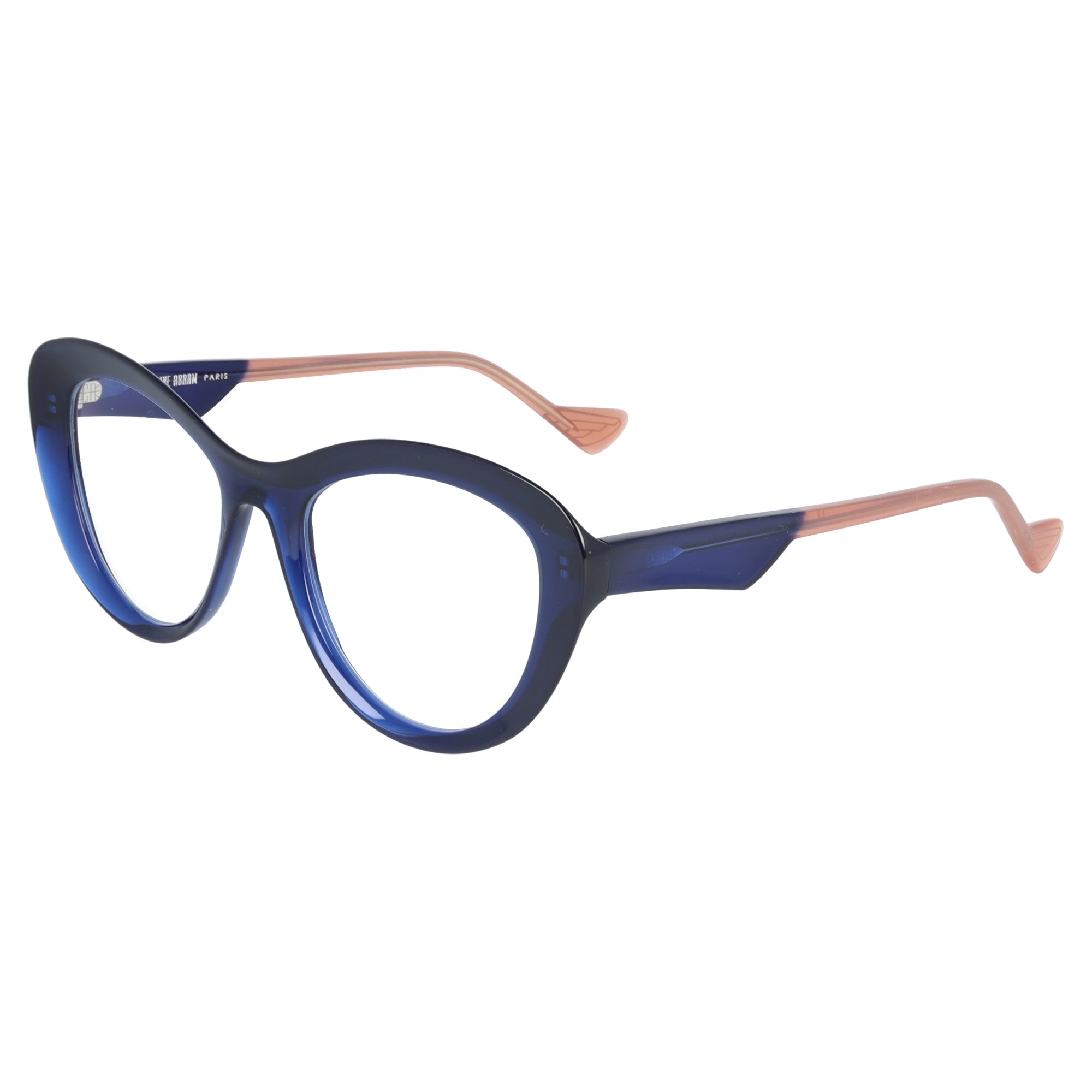 Caroline Abram | Loretta 292 - Blu & Rosa cipria occhiali da vista donna cateye colore blu  