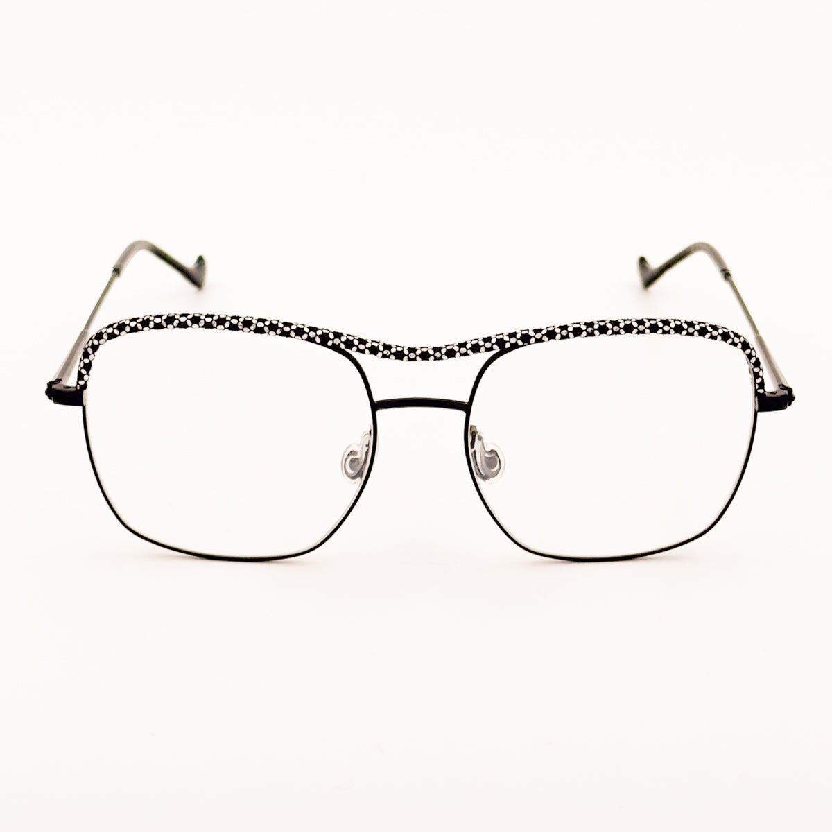 Caroline Abram | Modello Velma – Nero occhiali da vista donna