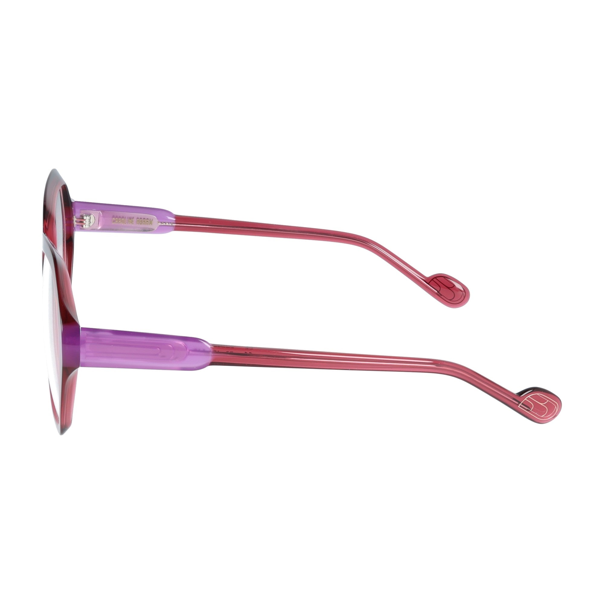 Caroline Abram | Roseta Fucsia & Turchese occhiali da vista donna esagonale