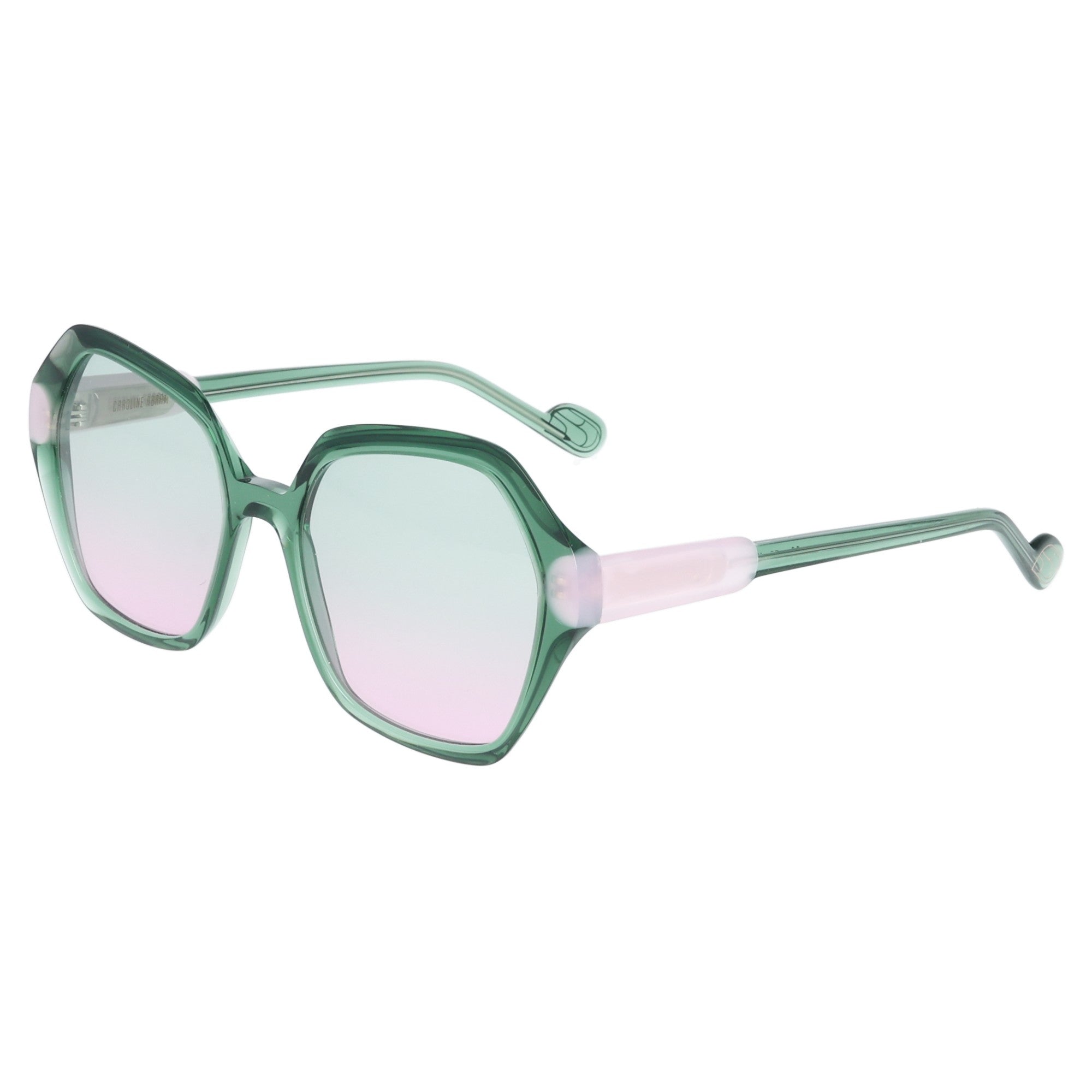 Caroline Abram | Roseta occhiali da sole donna Verde & Rosa
