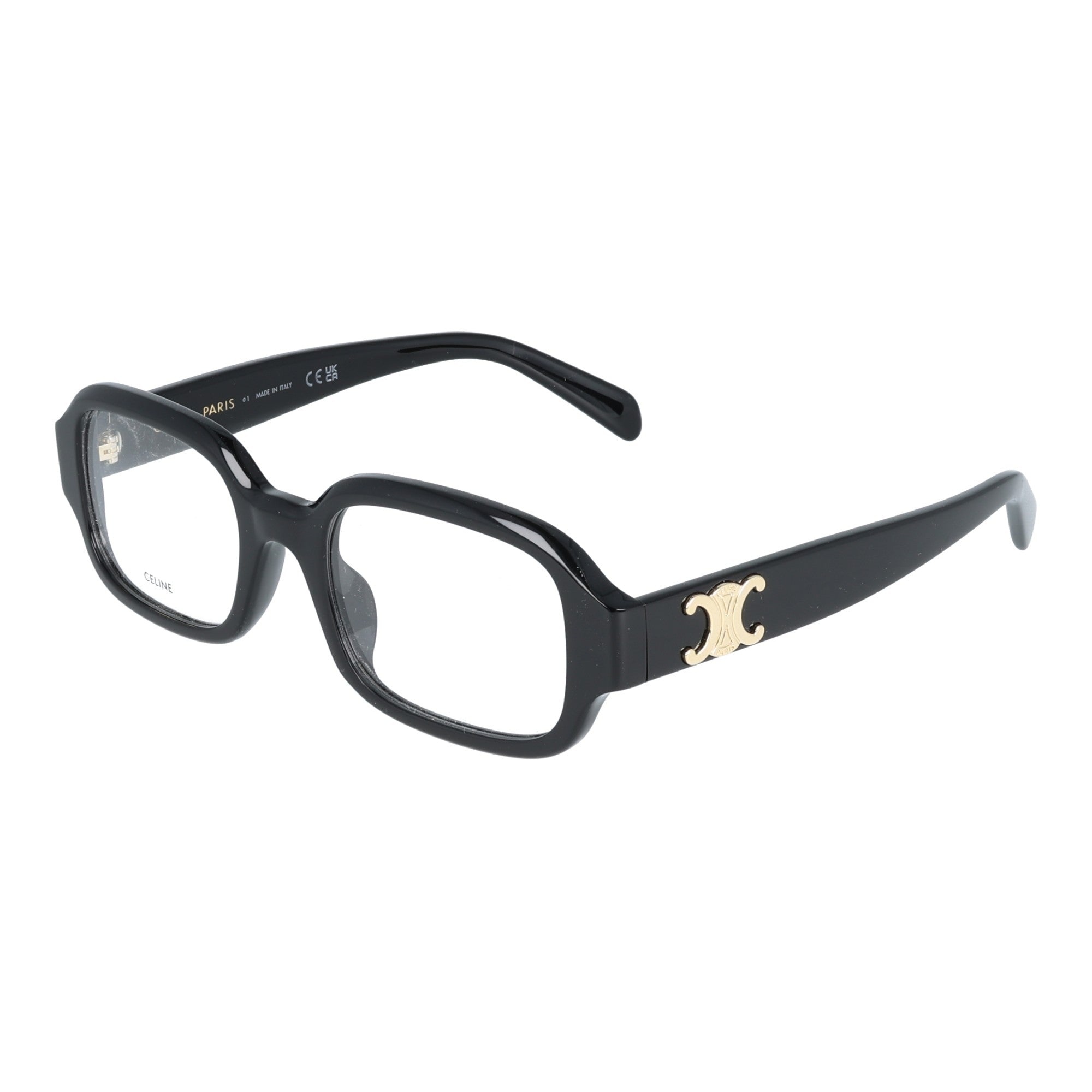 Celine | CL50173I 001 occhiali vista donna rettangolari Nero