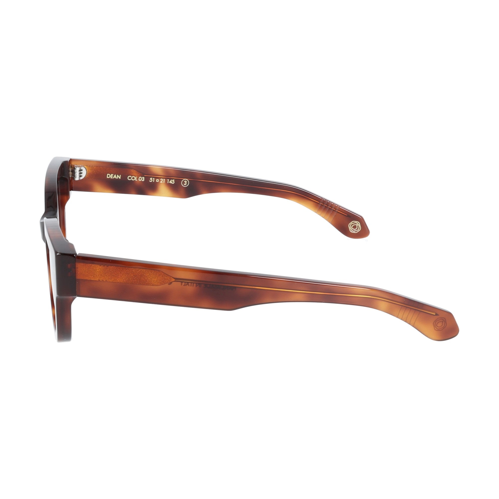 DEAN  Kyme occhiale da sole unisex havana rettangolare 