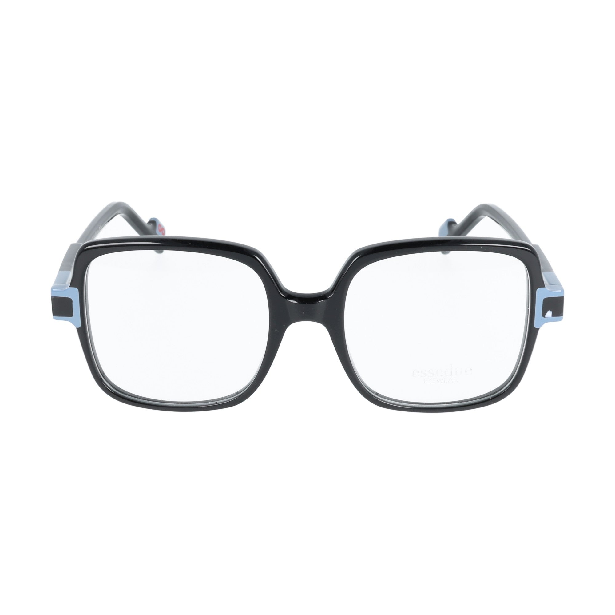 Essedue | Floride occhiali da vista acetato squadrato donna nero