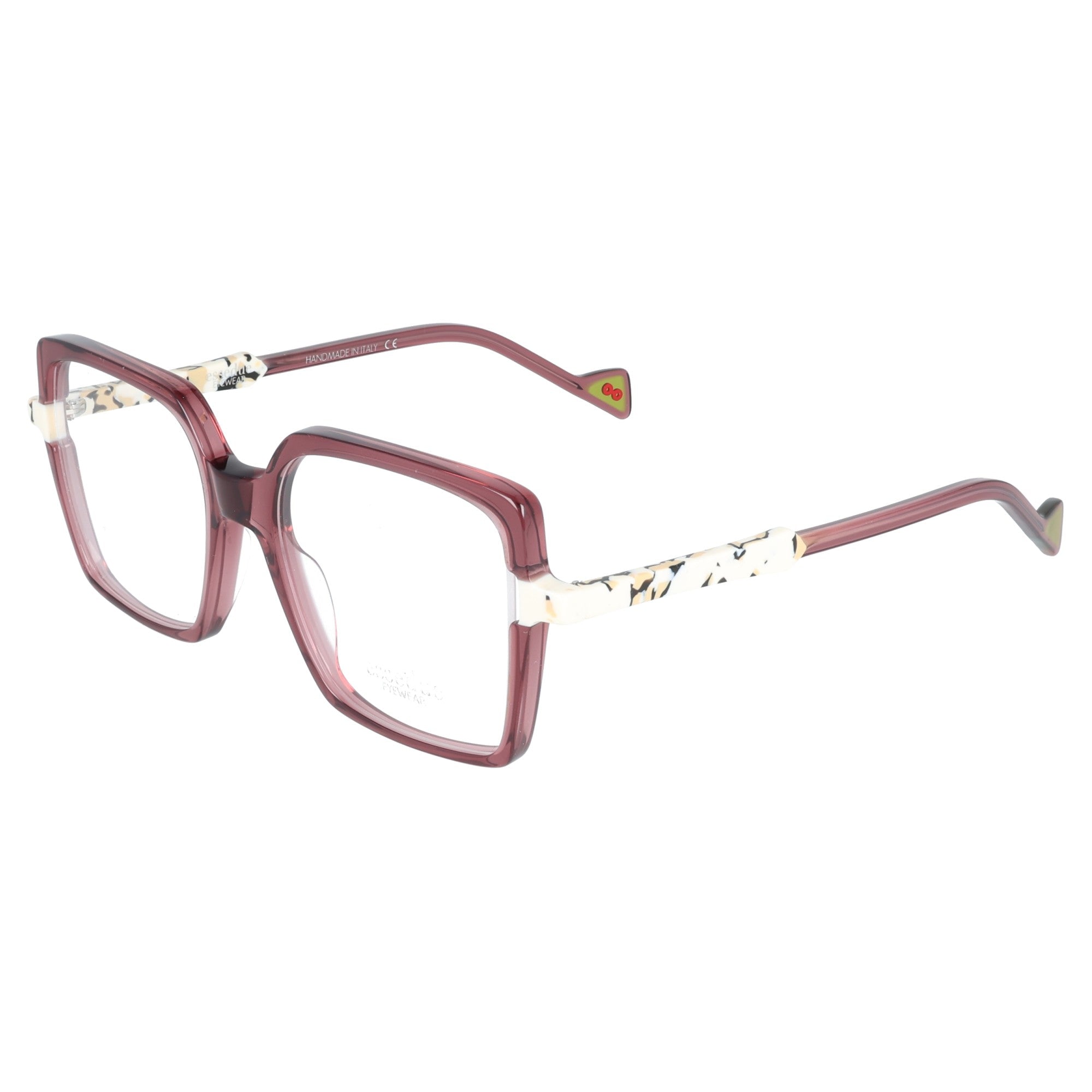 Essedue | Pear occhiali da vista donna oversize squadrati verdi