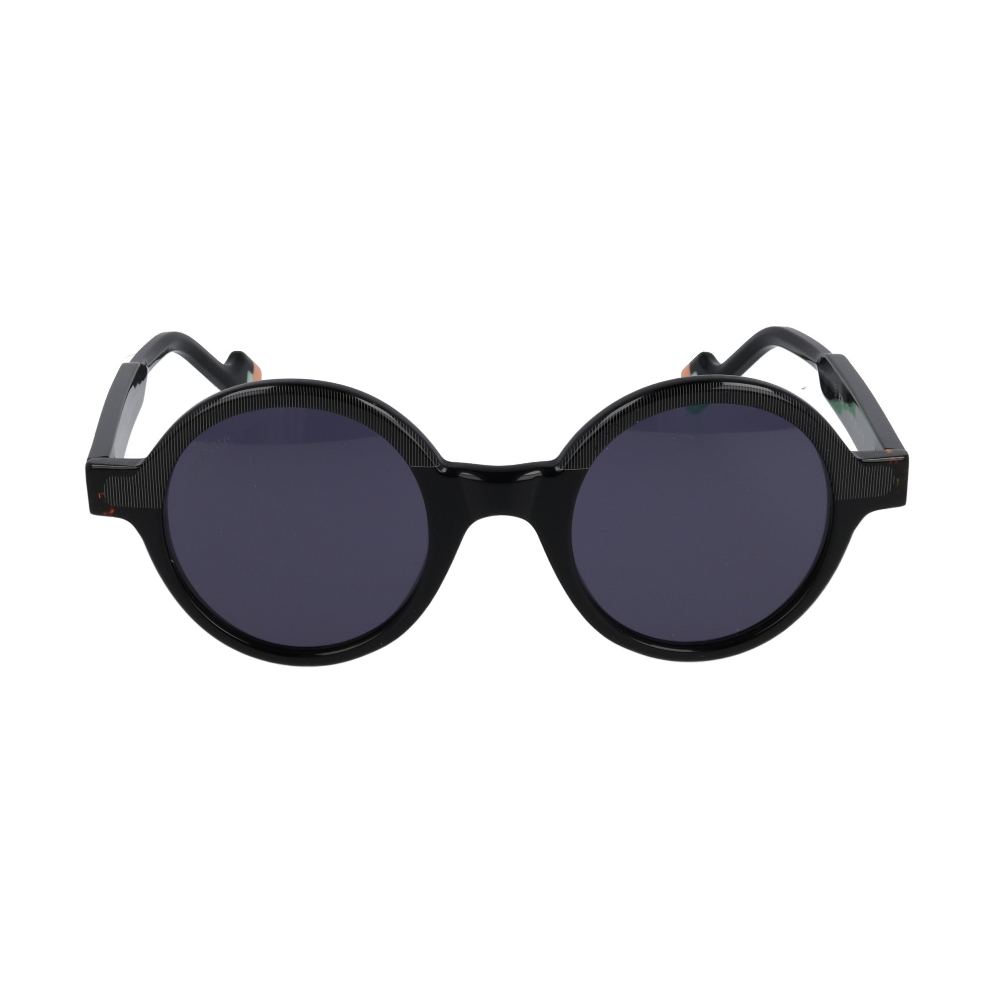 Essedue | Robin - Nero / Grigio / Havana / Rosa occhiali da sole unisex rotondo