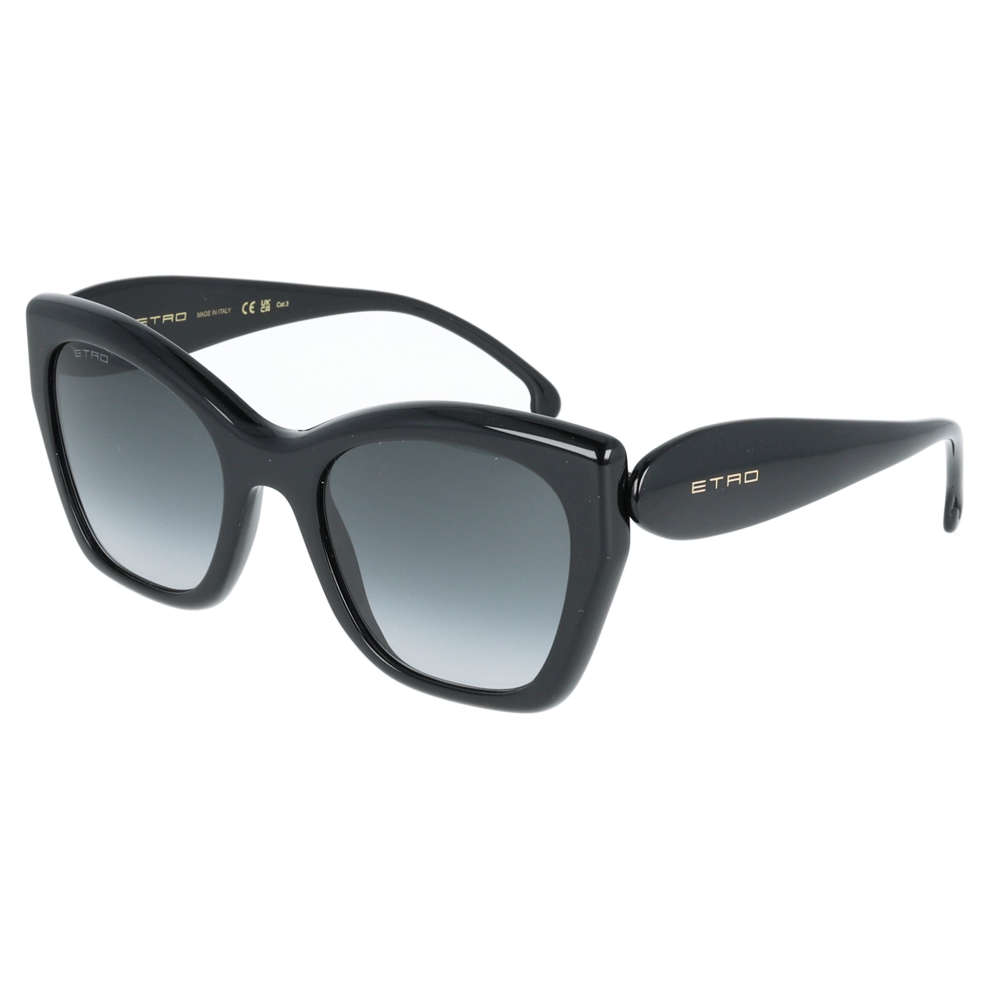 Etro | 0084/S 80790 occhiail da sole cat-eye Nero