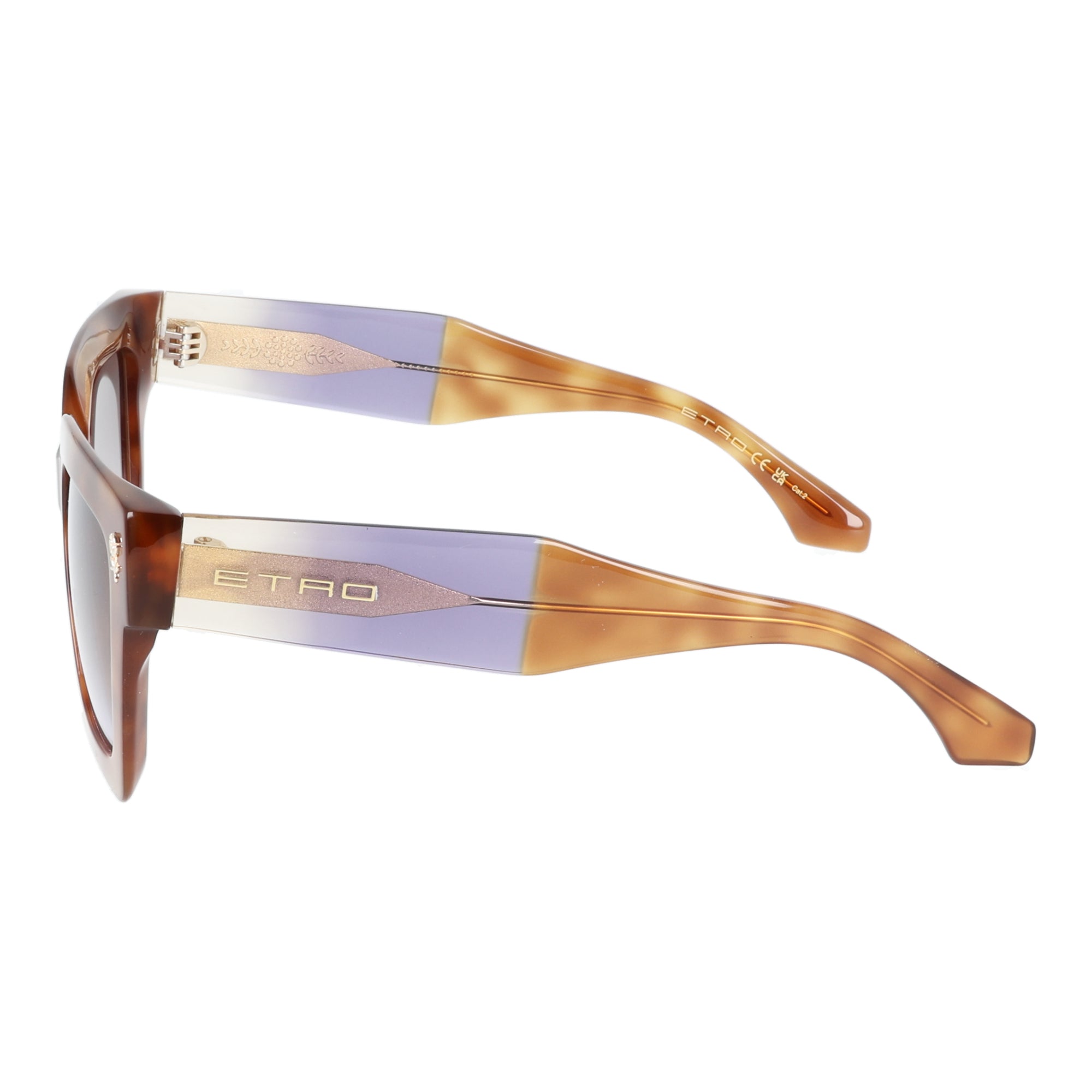 Etro | 0113/S occhiali da sole oversize donna Tartarugato & Violetta