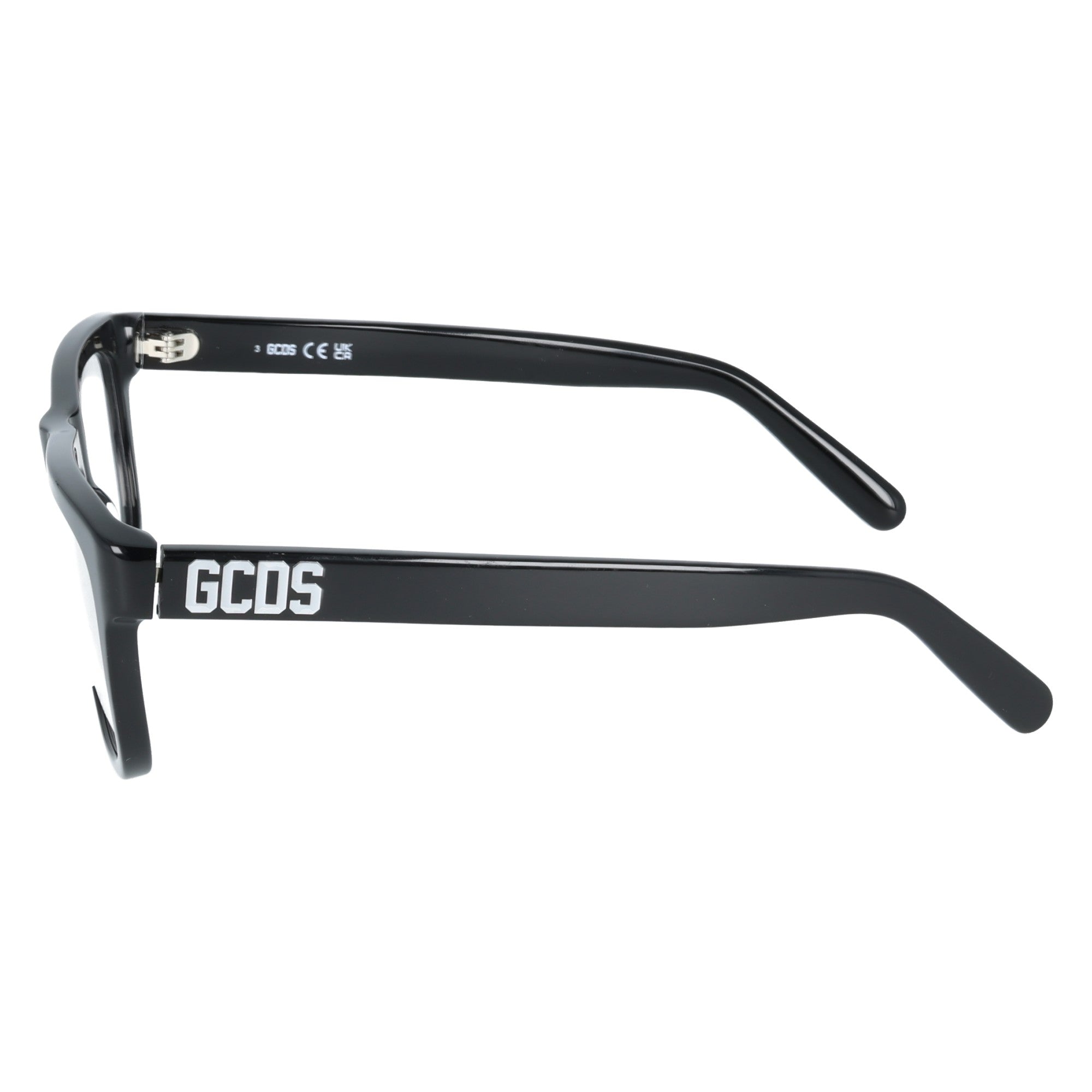 GCDS | GD5043 occhiale da vista uomo rettangolare Nero