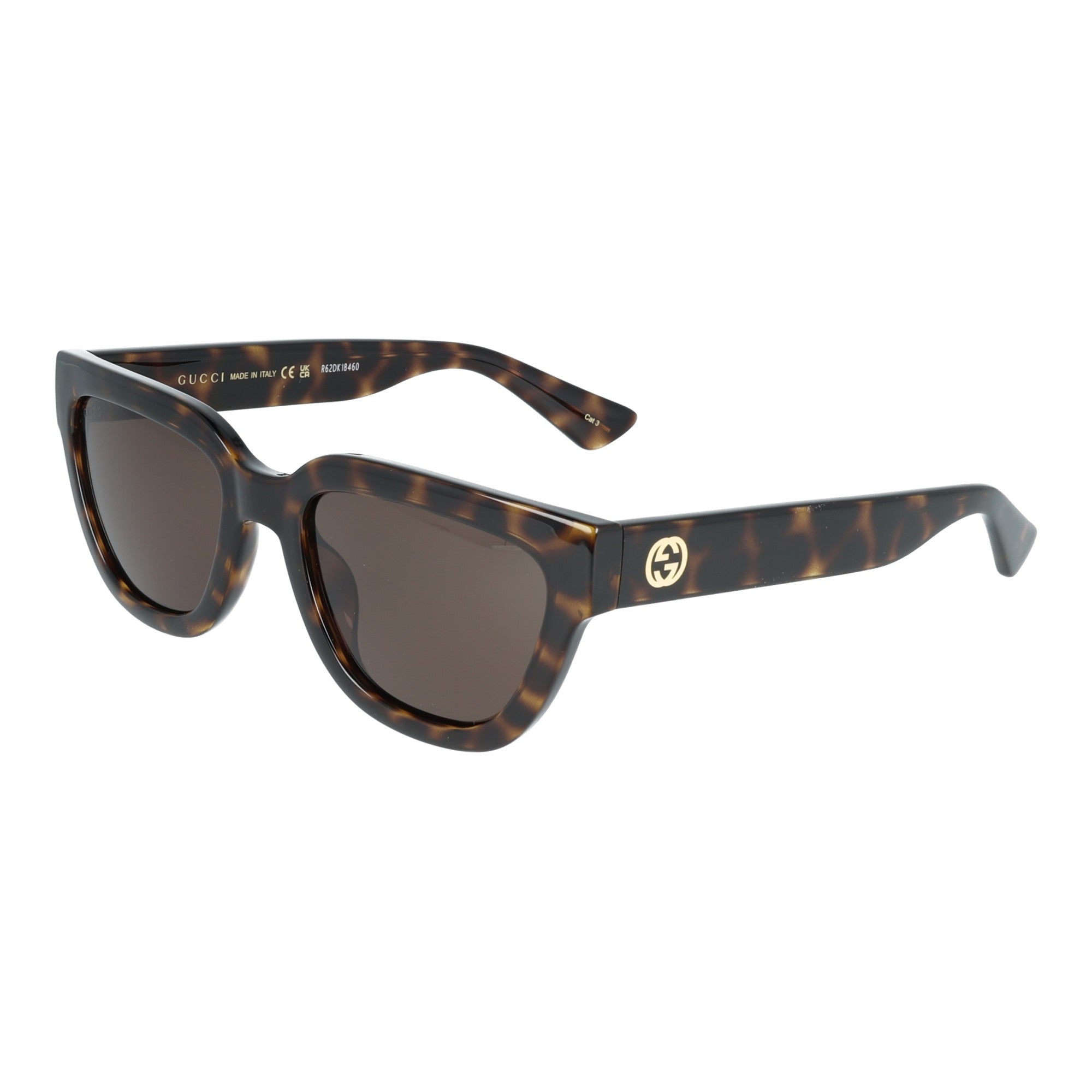 Gucci | GG1578S occhiali da sole donna cateye tartarugato caldo