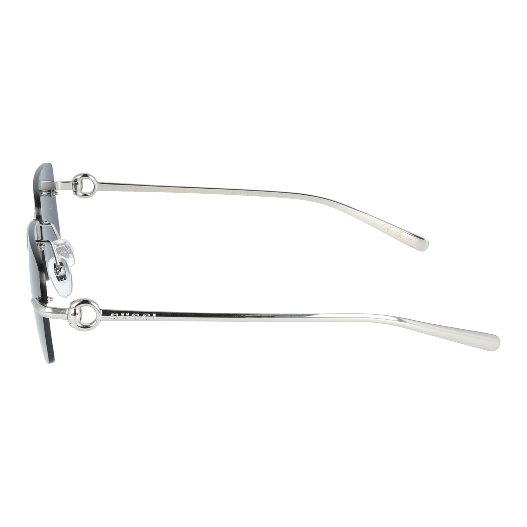 Gucci | GG1703S occhiali da sole da donna glasant Metallo argentanto