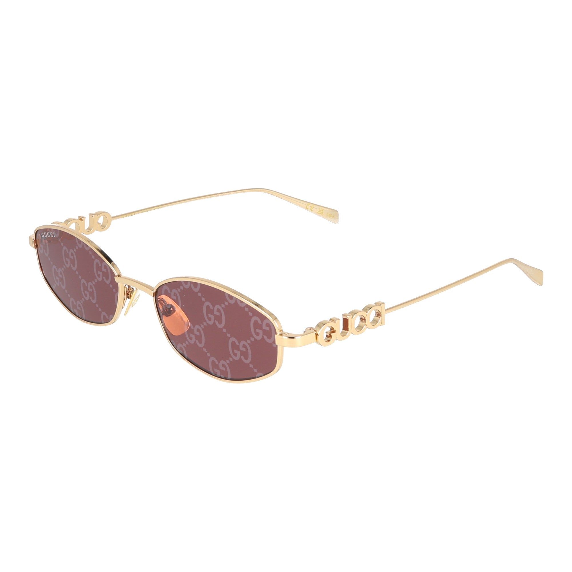 Gucci | GG1802S 002 occhiali da donna cateye Metallo dorato