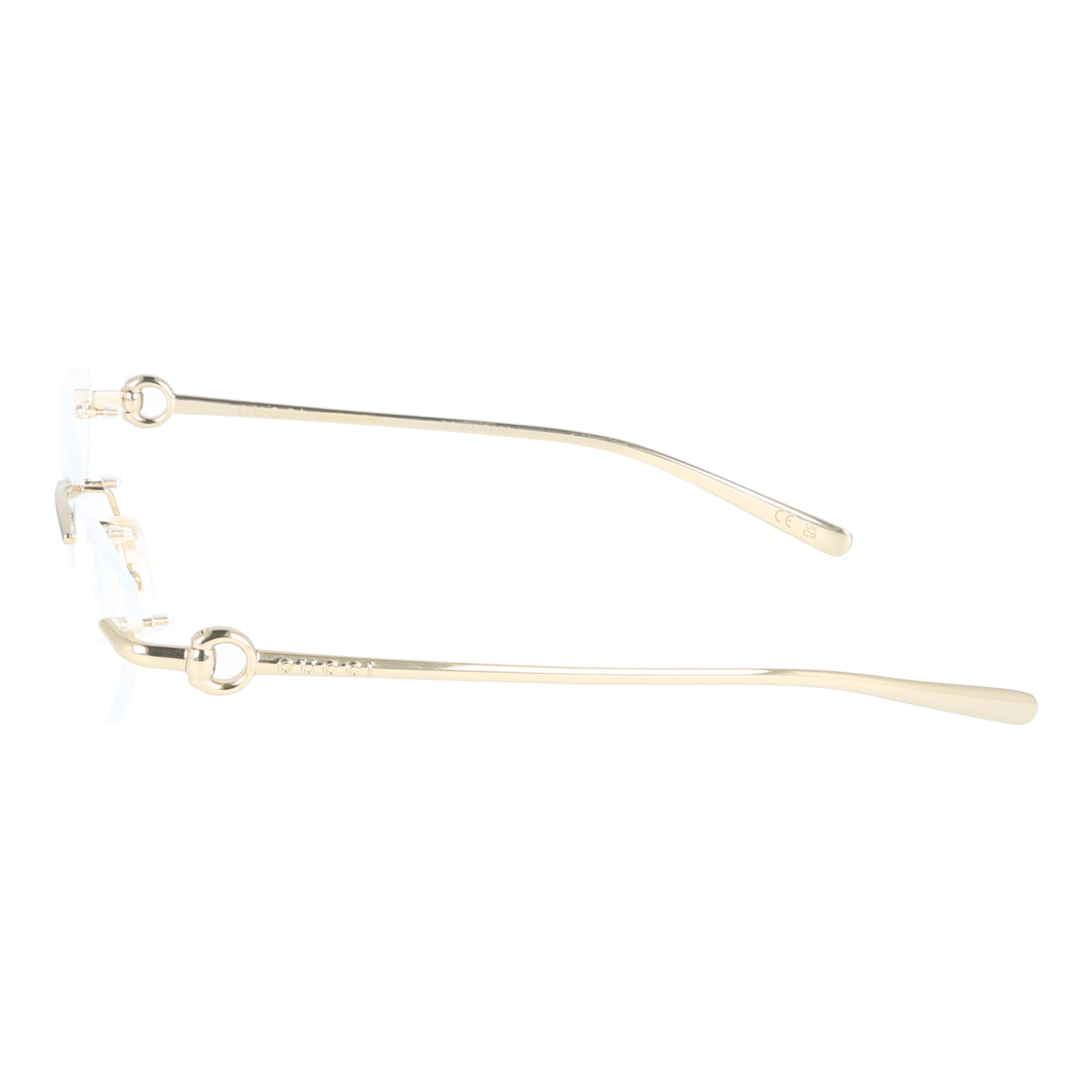 Gucci | GG1806O occhiali da vista da donna metallo Gold