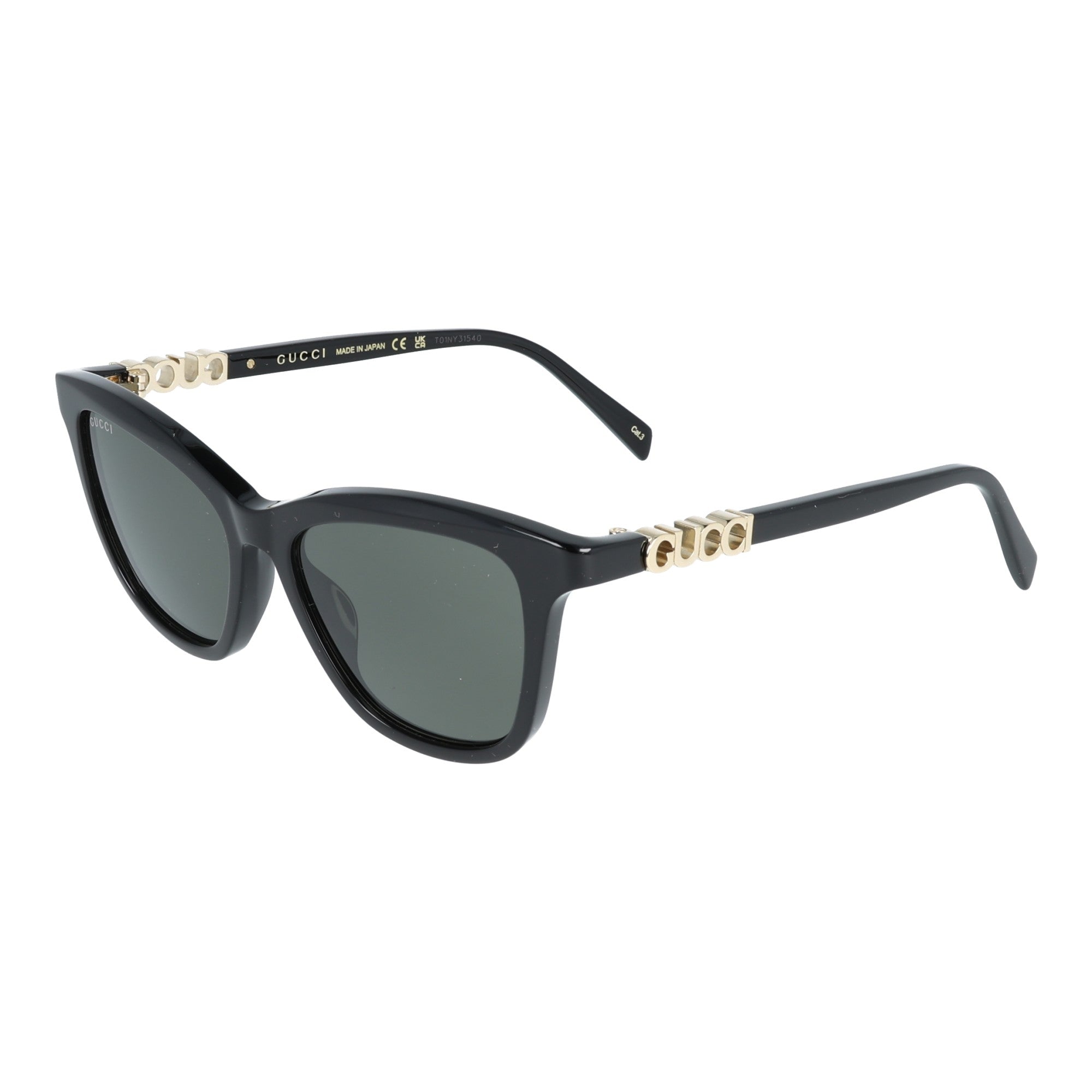 Gucci | GG2032S 002 occhiali da sole donna cat-eye nero