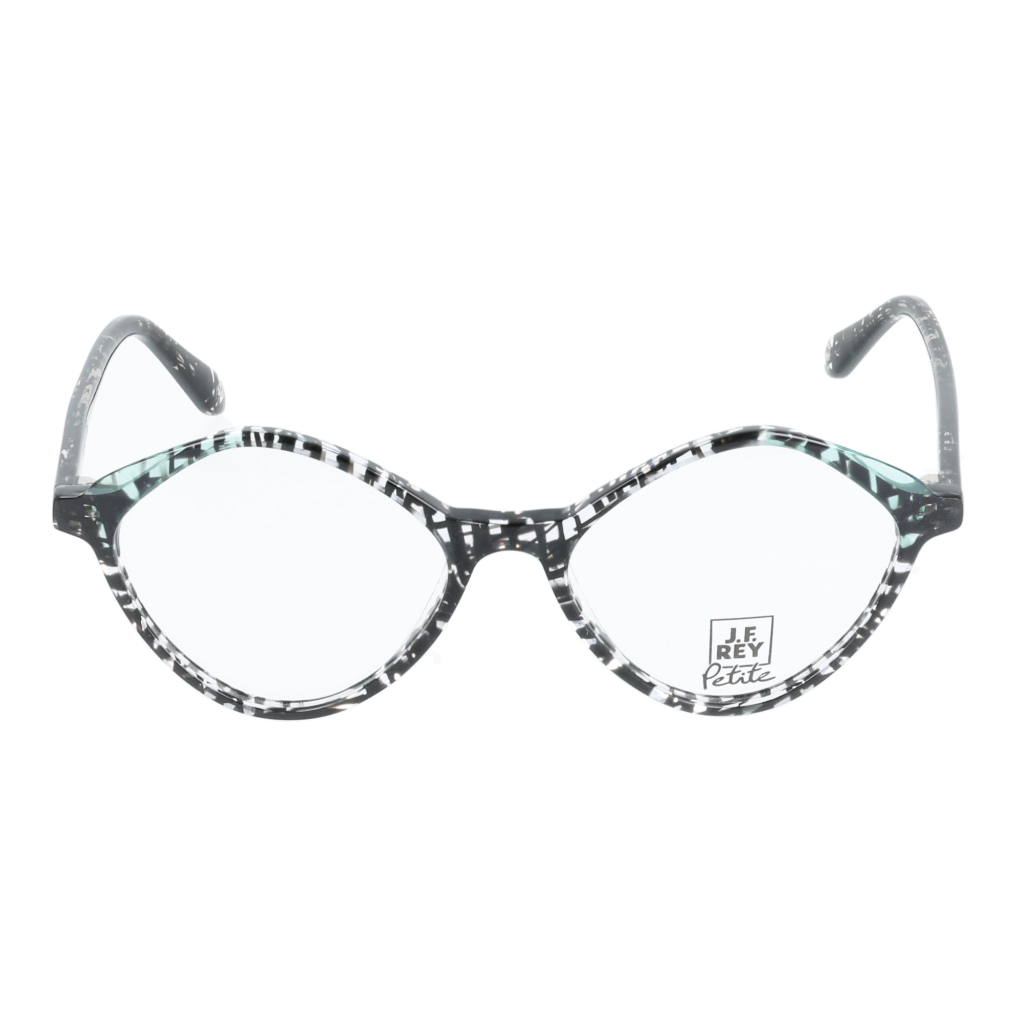J.F. Rey | PA087 0140 occhiali da vista bambina Nero, verde e bianco