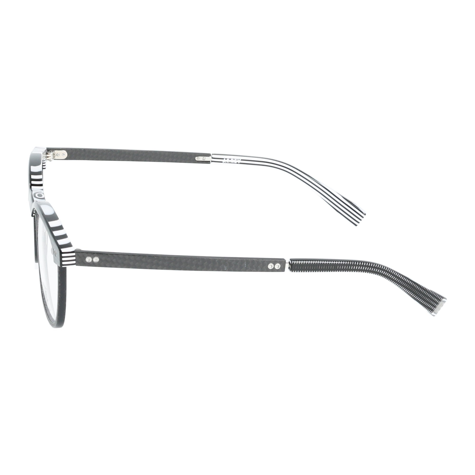 J. F. Rey | JF2962 occhiali da vista acetato unisex Nero Bianco