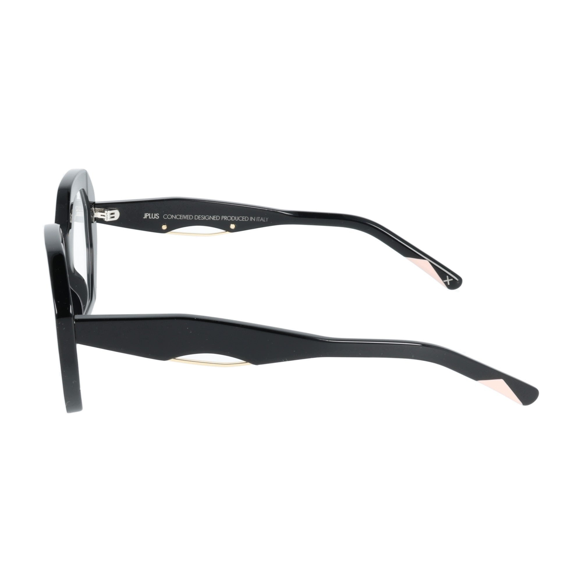 Jplus | Faye occhiali da vista donna esagonale nero