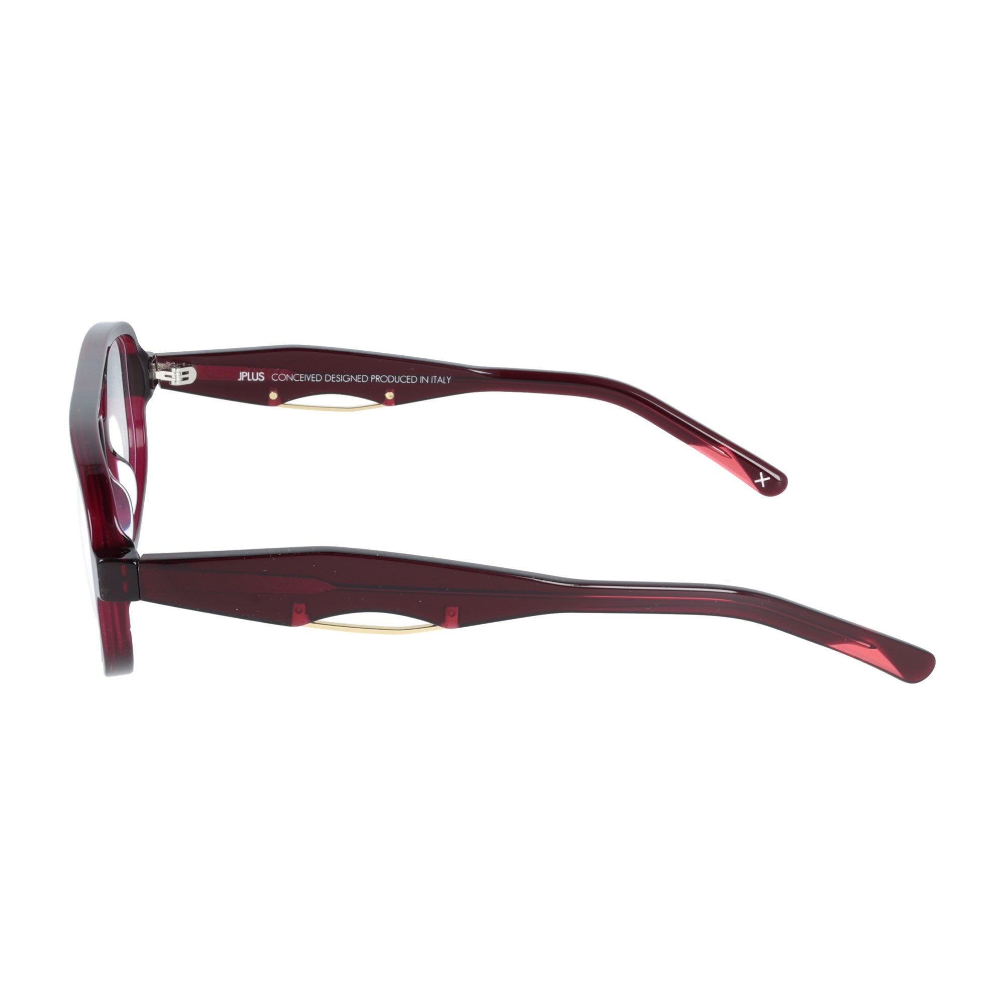 Jplus | Harlow occhiale da vista donna aviator acetato Rosso