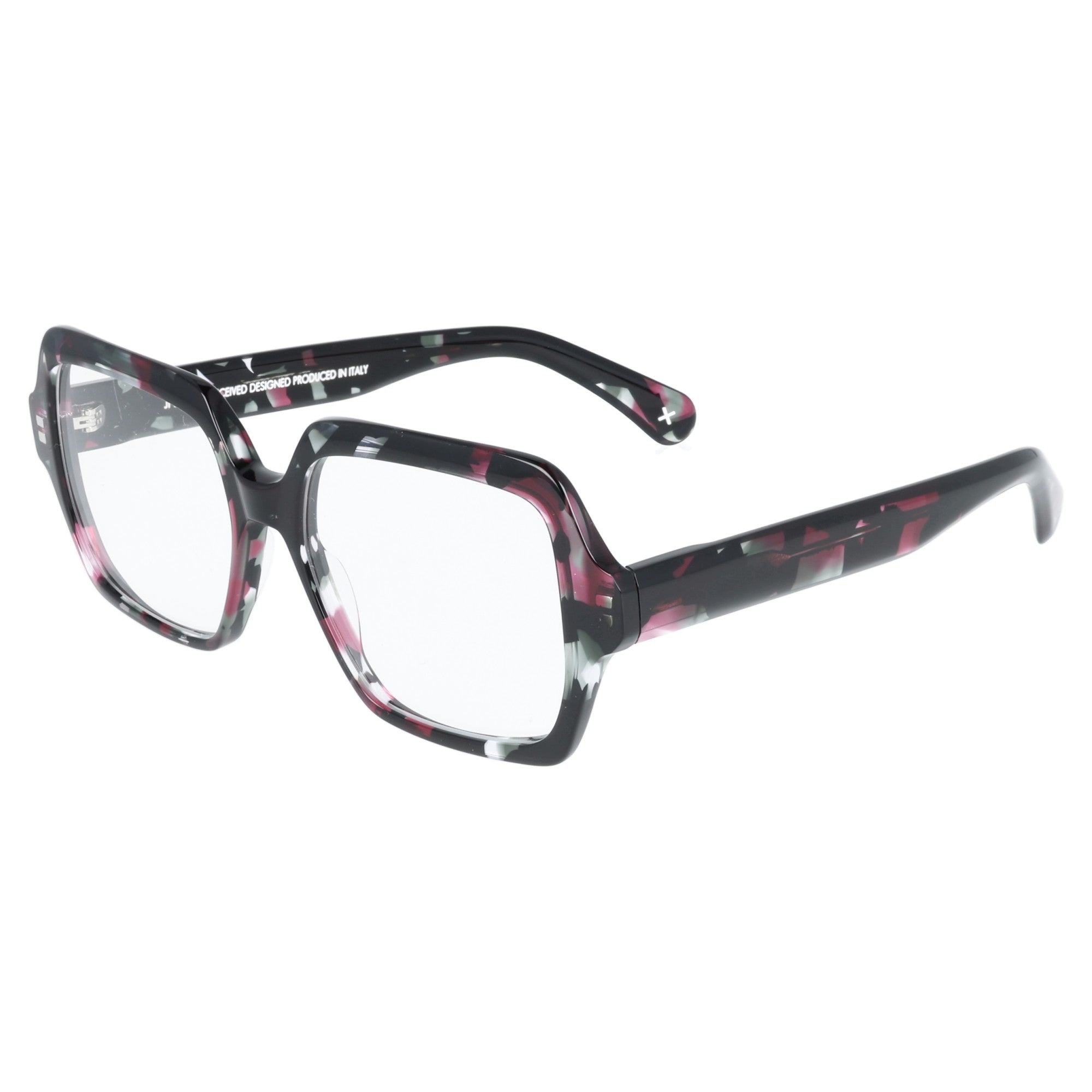 Jplus | Khabi occhiali da vista squadrati donna multicolore