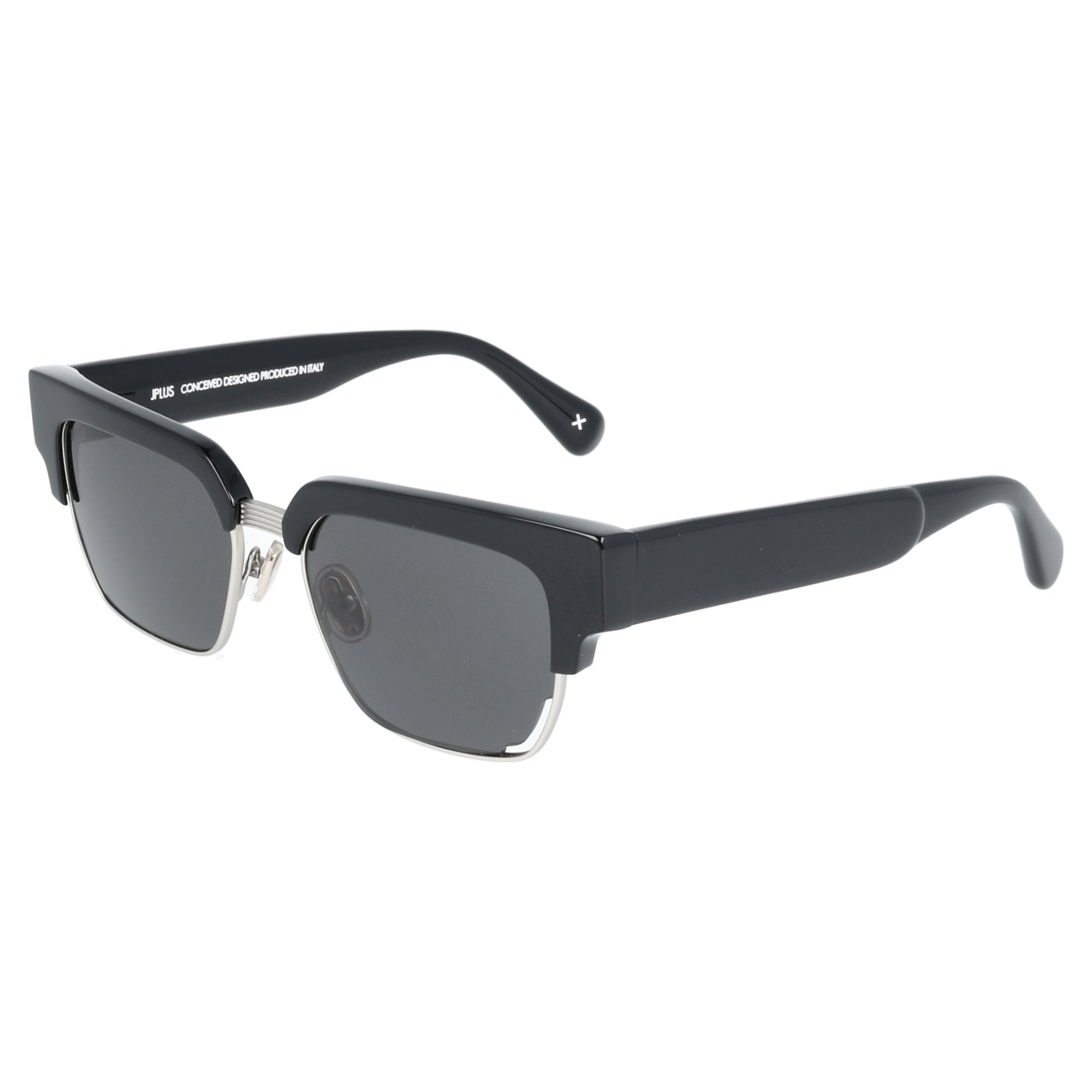 Jplus | Renger Tartarugato nero occhiali da sole uomo