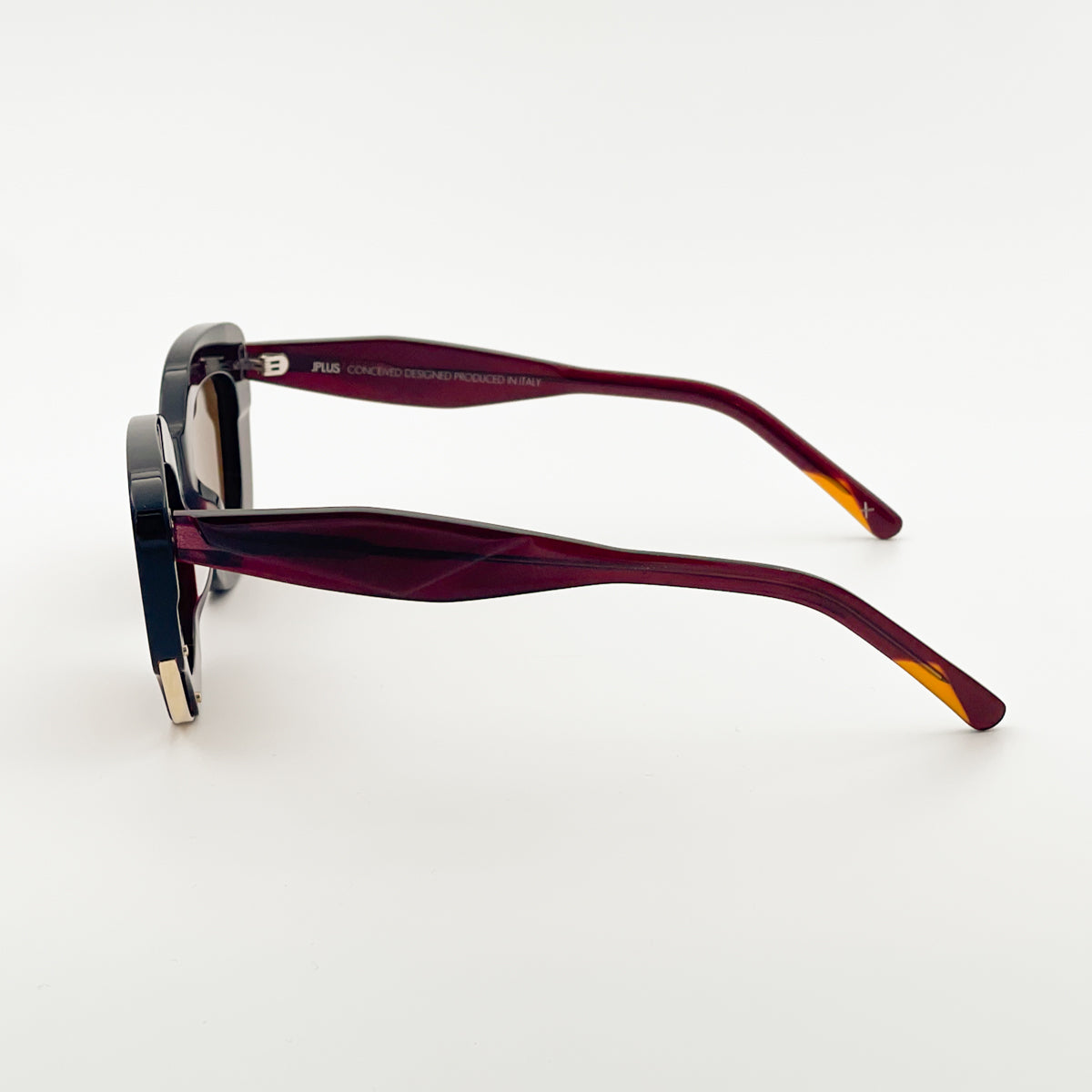 Jplus Shawnee Bordeaux occhiali da sole da donna cateye