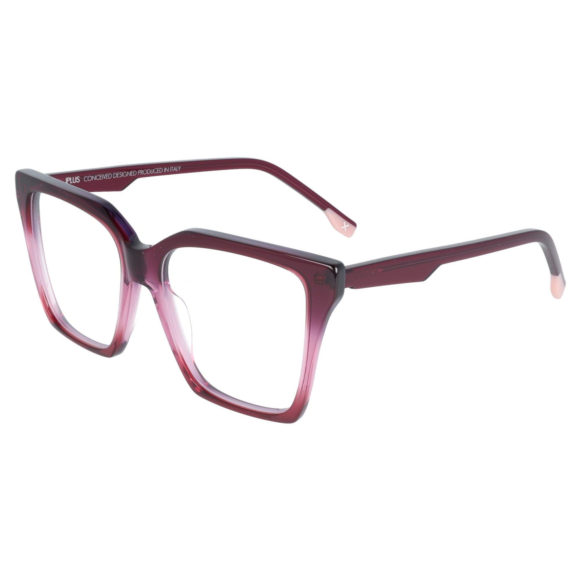 Jplus | Skye occhiale da vista cateye oversize donna fucsia