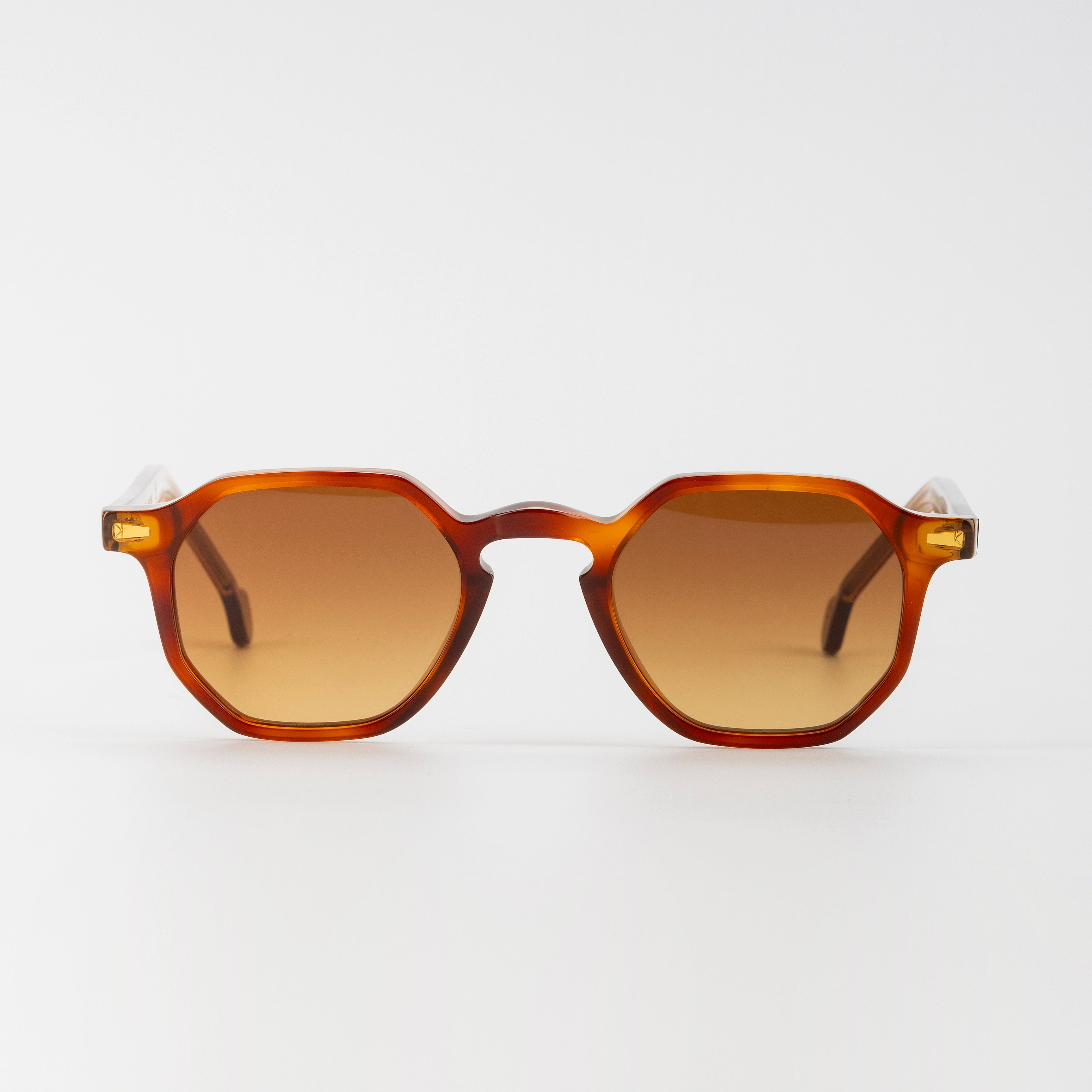 Kyme |  Alain – Havana chiaro occhiali da sole unisex