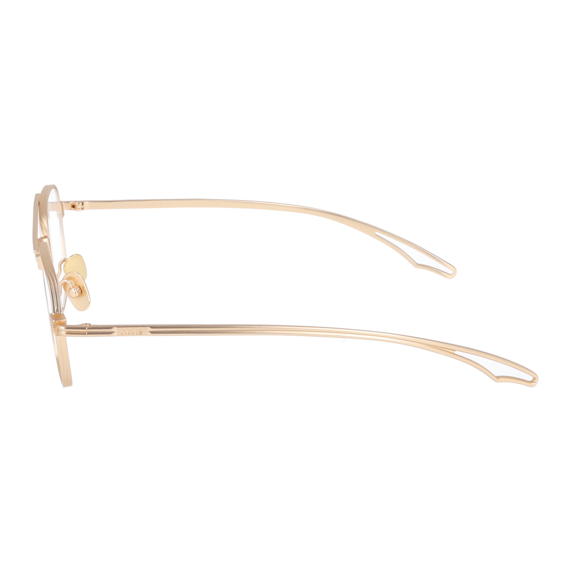 Kyme | Brody occhiali da vista in Metallo dorato aviator