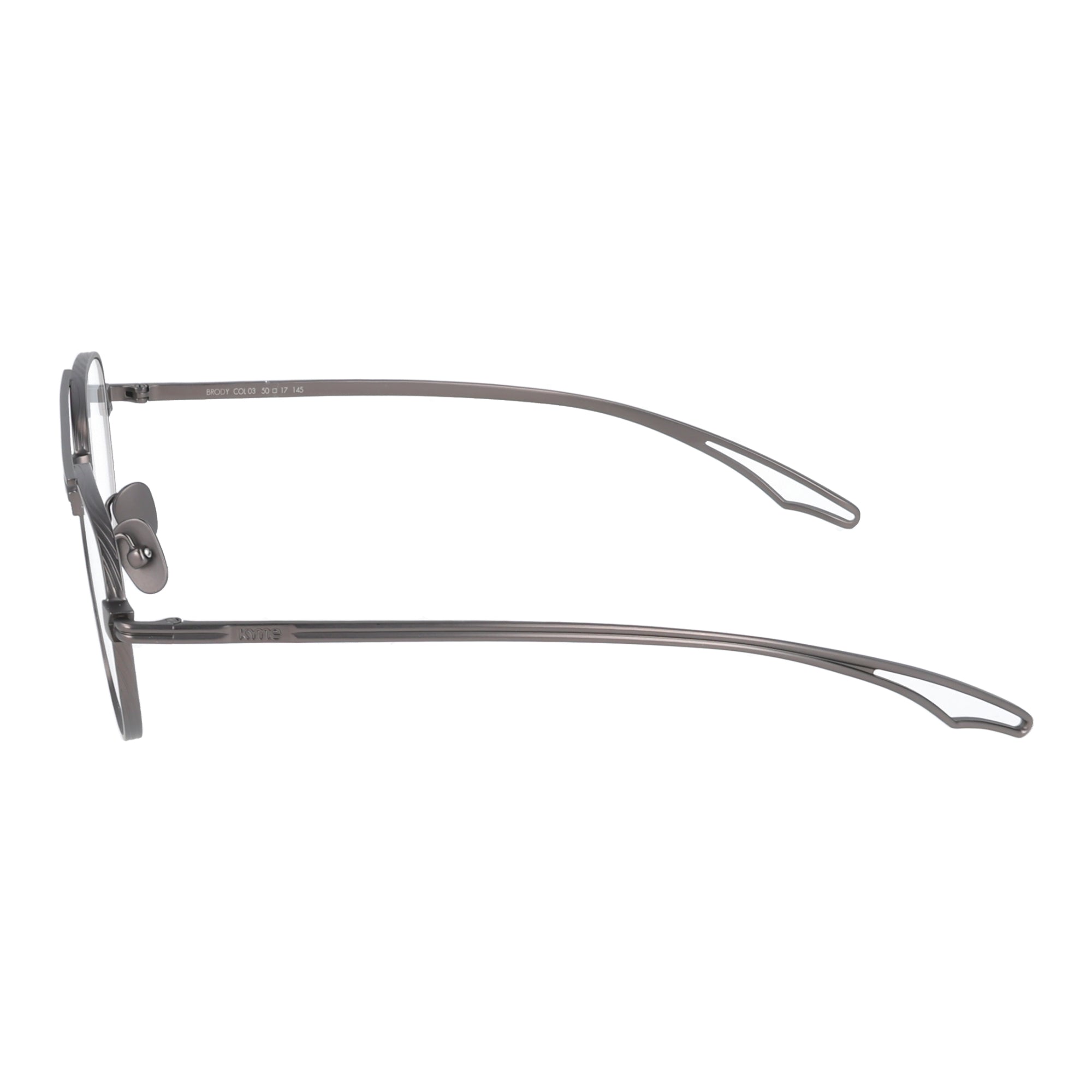 Kyme | Brody occhiali da vista in Metallo grigio aviator