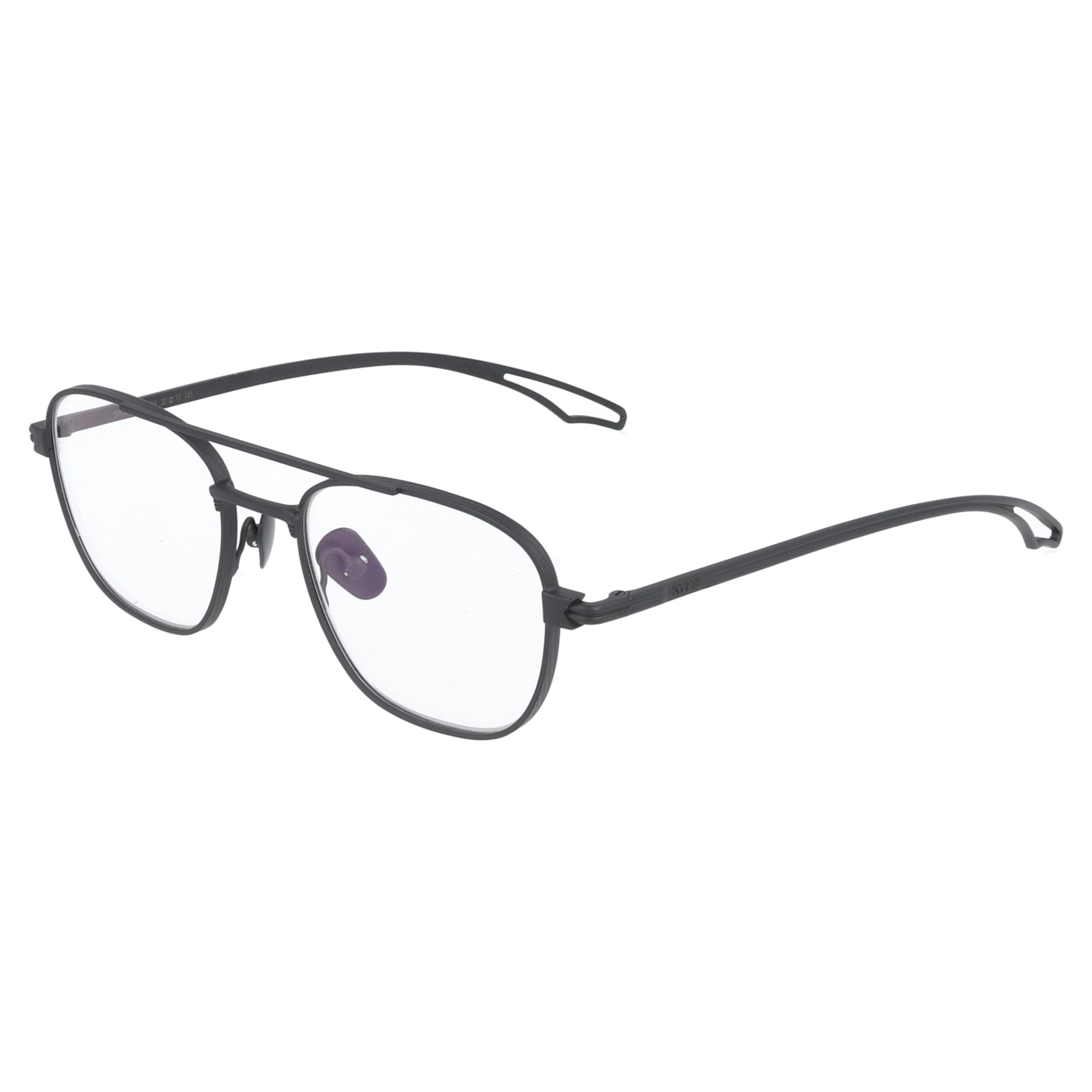 Kyme | Brody occhiali da vista in Metallo nero aviator