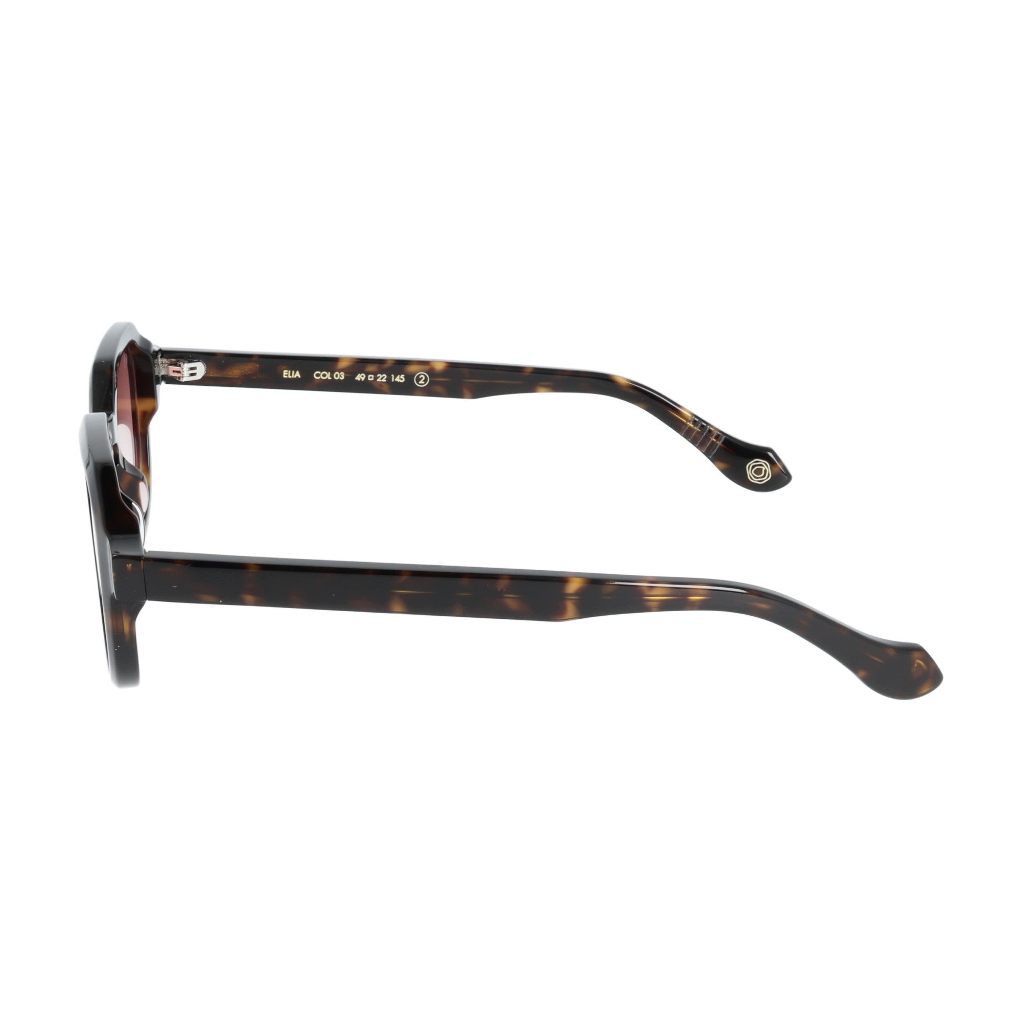 Kyme Elia occhiali da sole da uomo havana