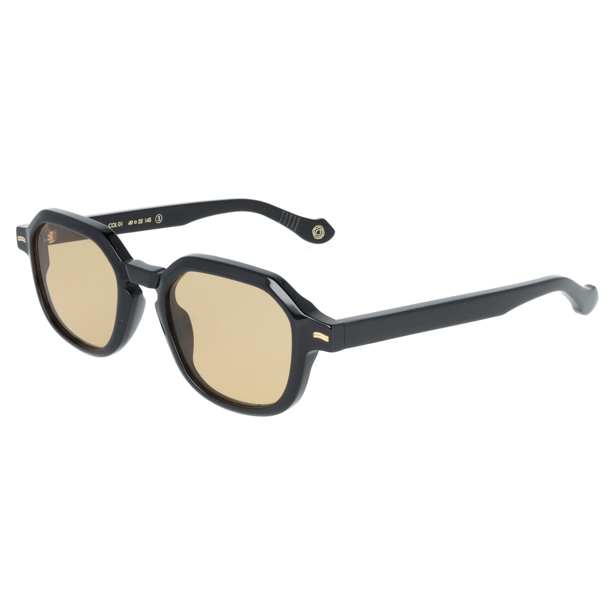 Kyme Elia occhiali da sole da uomo nero