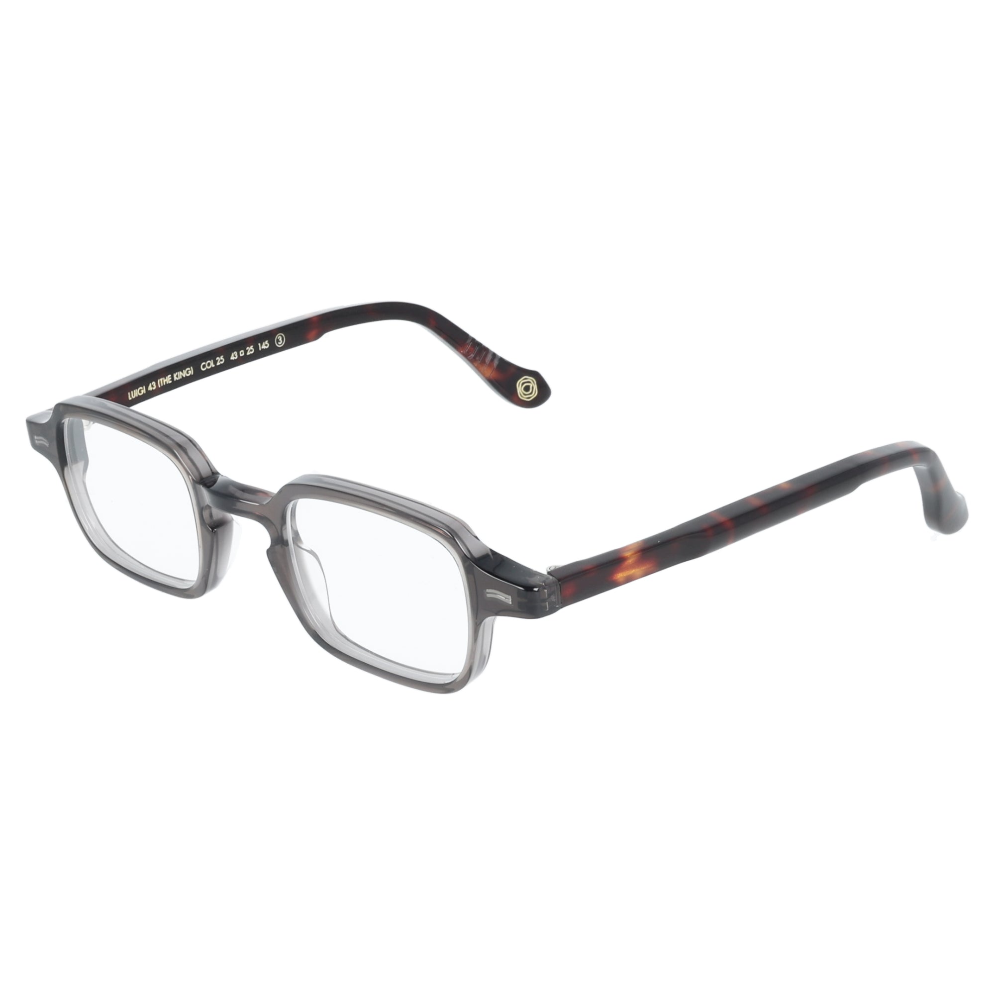 Kyme | Luigi43 The king occhiali da vista unisex grigio squadrato