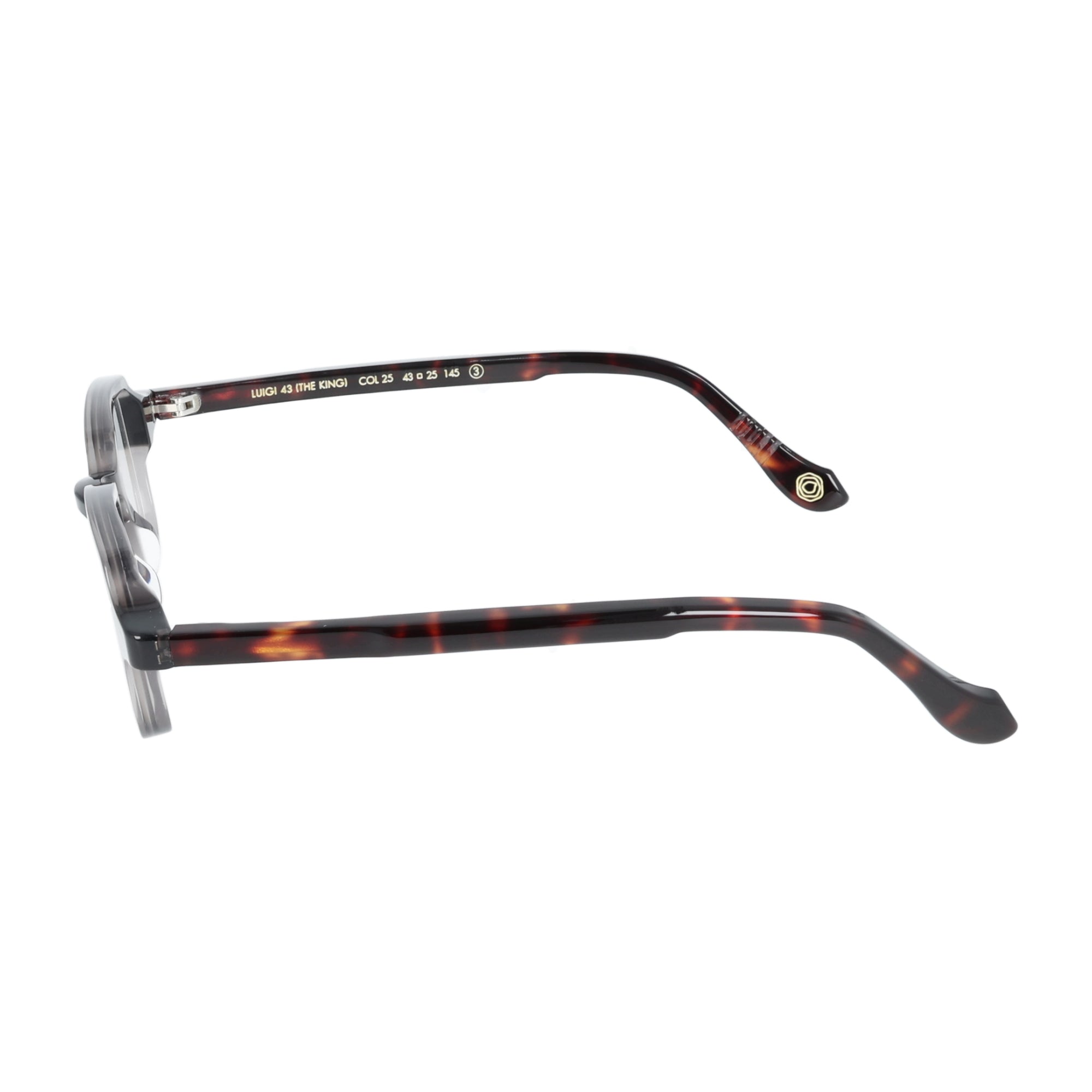 Kyme | Luigi43 The king occhiali da vista unisex grigio squadrato