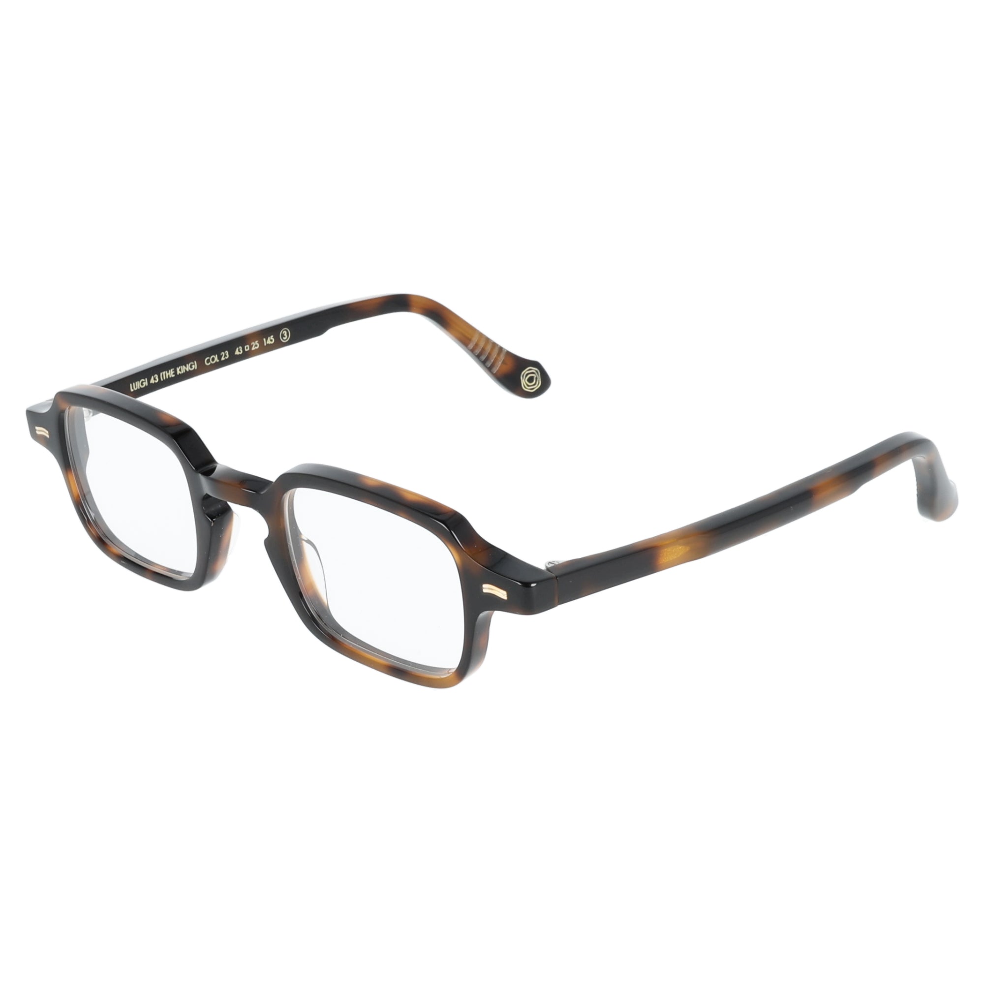 Kyme | Luigi43 The king occhiali da vista unisex tartarugato caldo squadrato