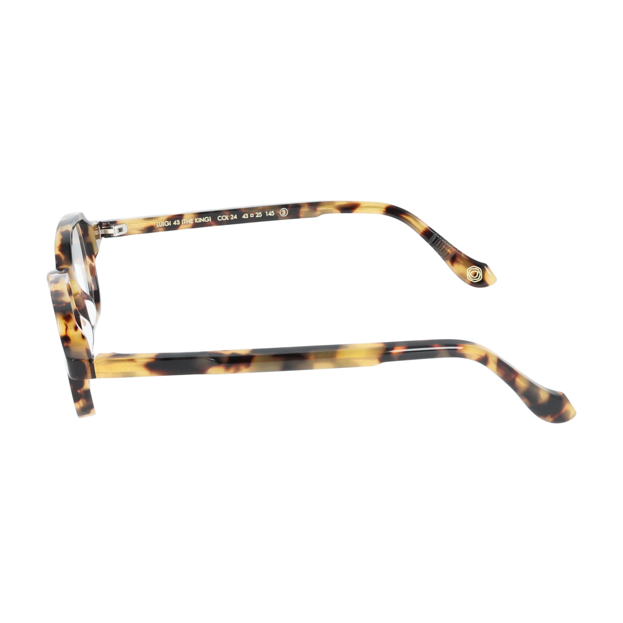 Kyme | Luigi43 The king occhiali da vista unisex tartarugato giallo squadrato