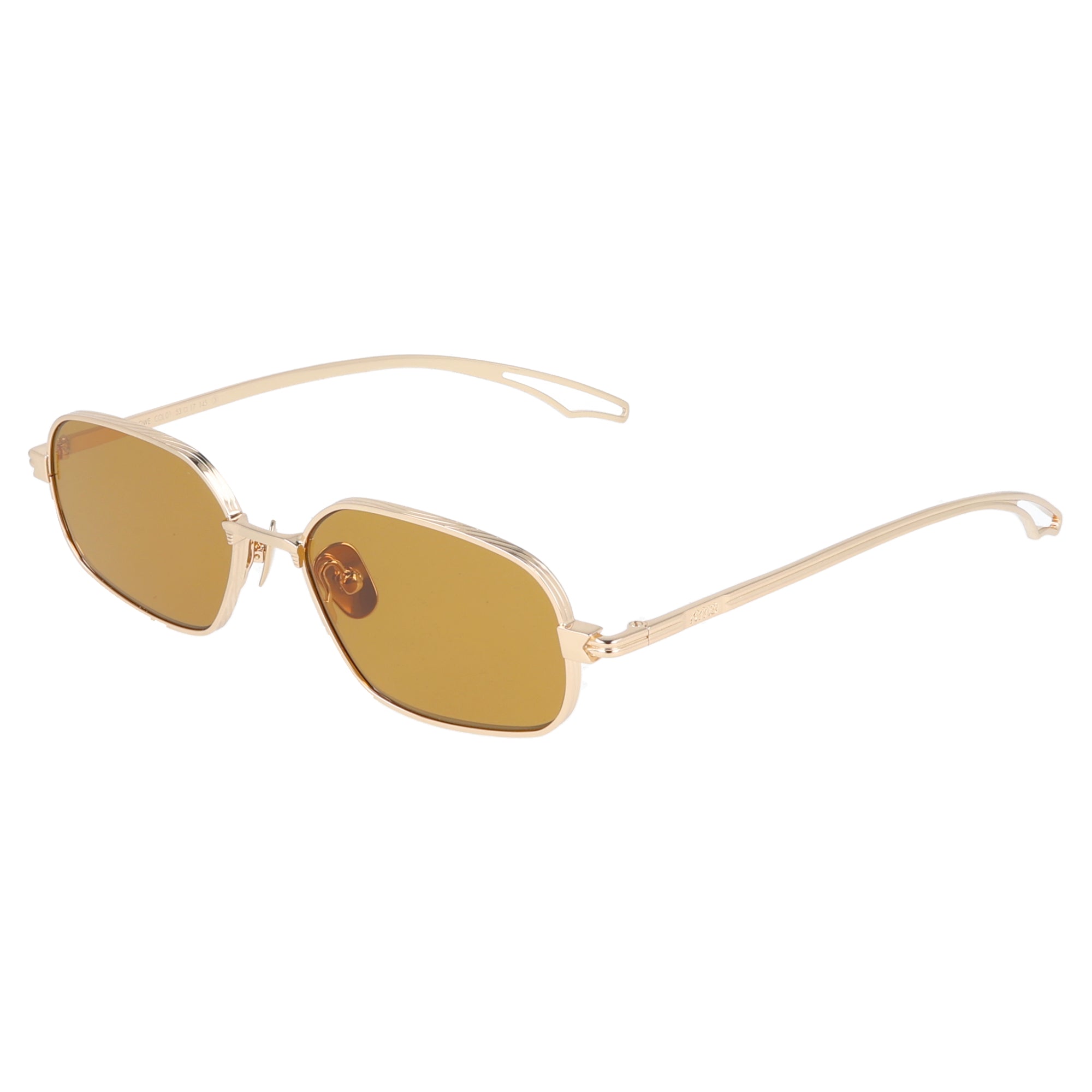Kyme | Marlowe occhiali da sole unisex Metallo dorato lenti gialle