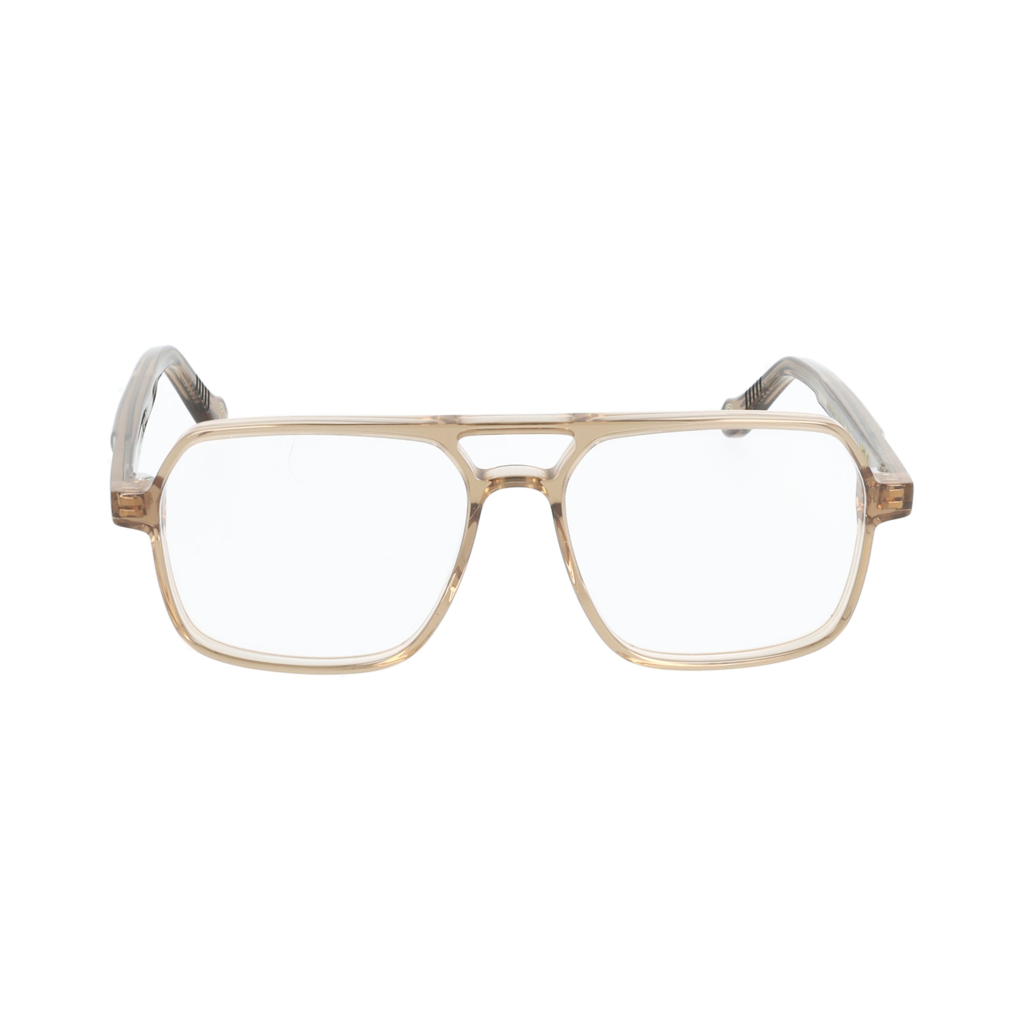 Kyme | Mason occhiali da vista unisex doppio ponte Beige