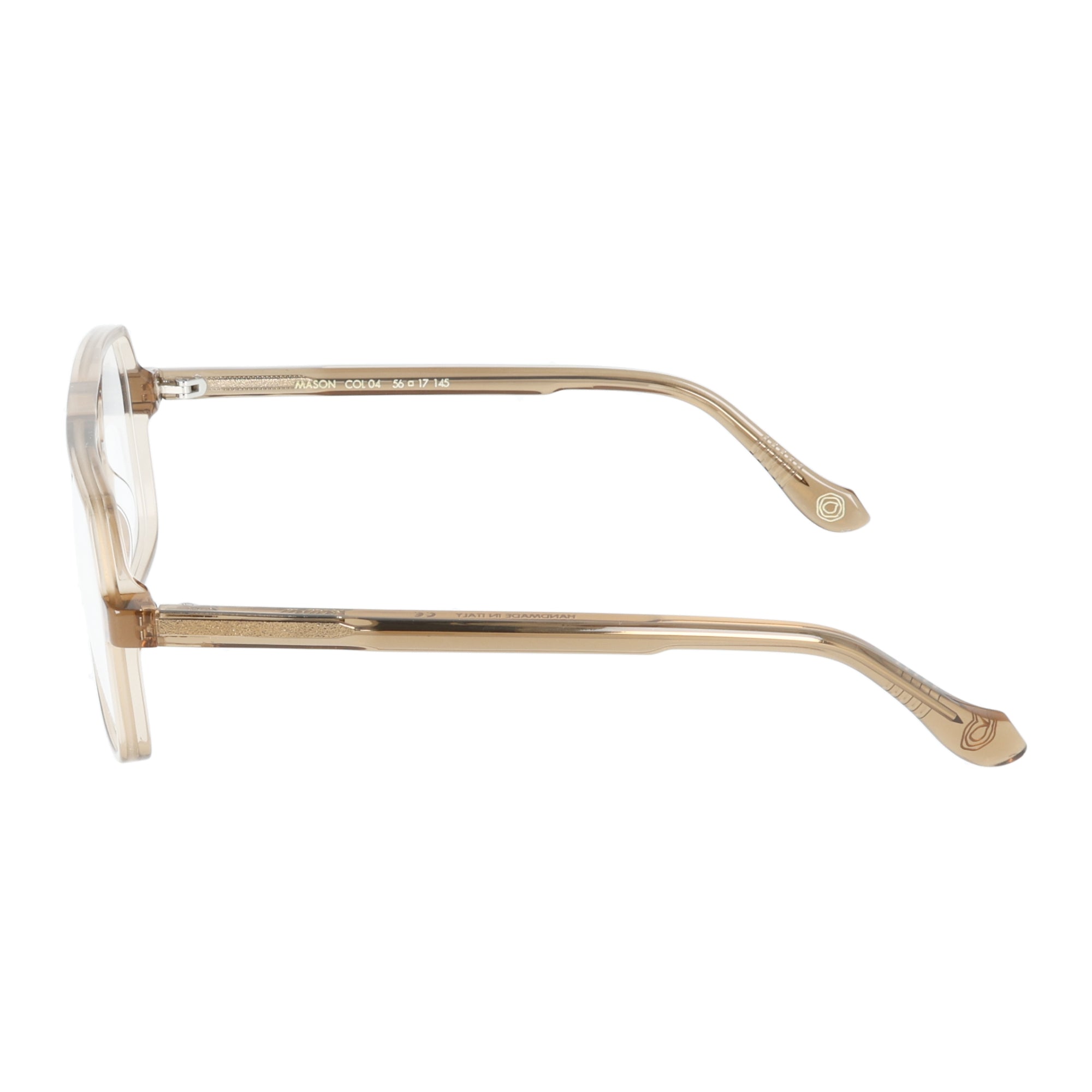 Kyme | Mason occhiali da vista unisex doppio ponte Beige