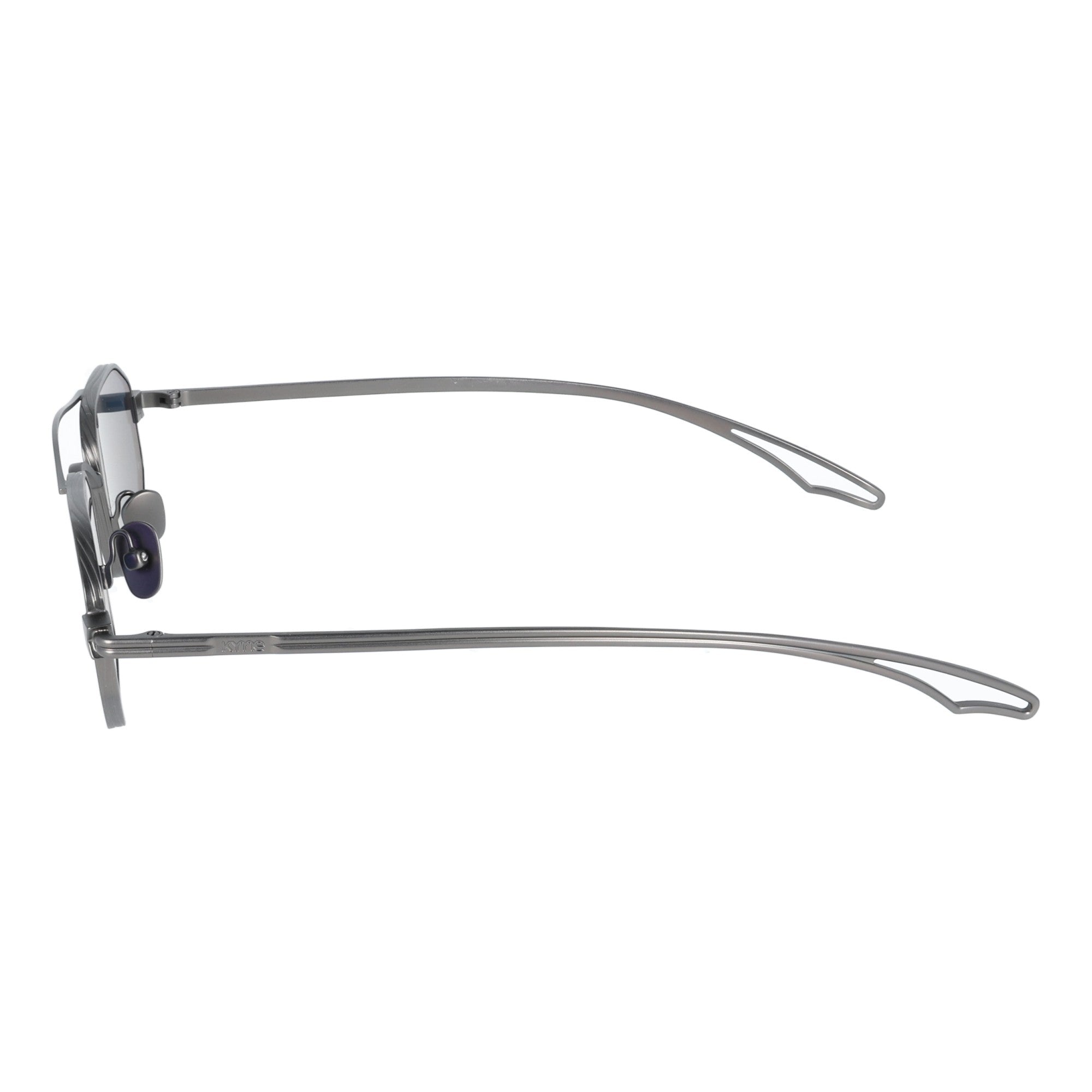 Kyme | Nate occhiale da sole unisex in metallo colore argento