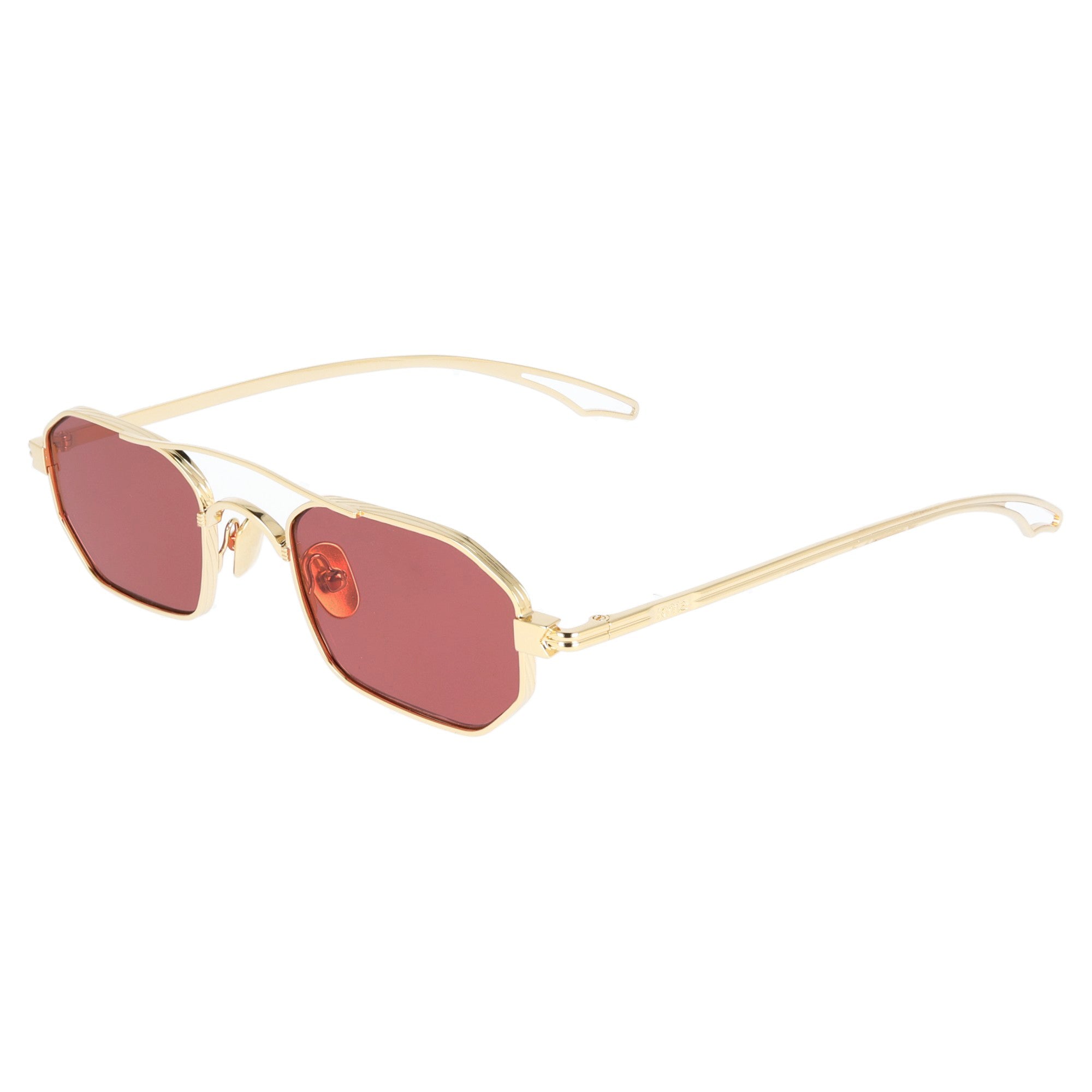 Kyme | Nate occhiale da sole unisex in metallo colore oro