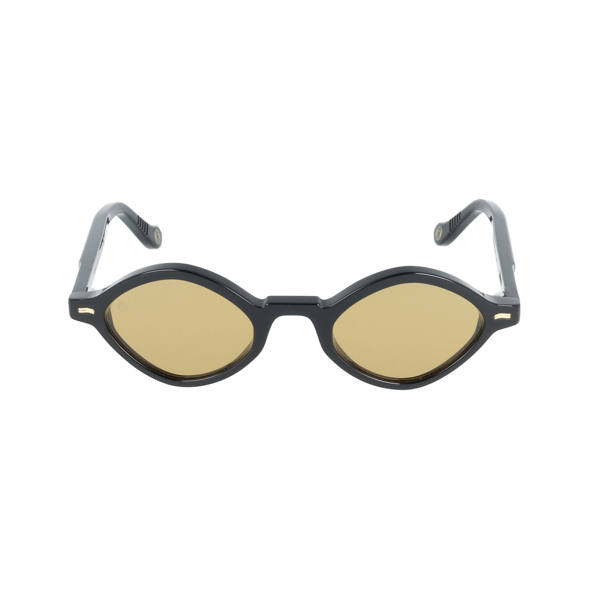 Kyme | Sadie Nero lenti gialle occhiali da sole donna