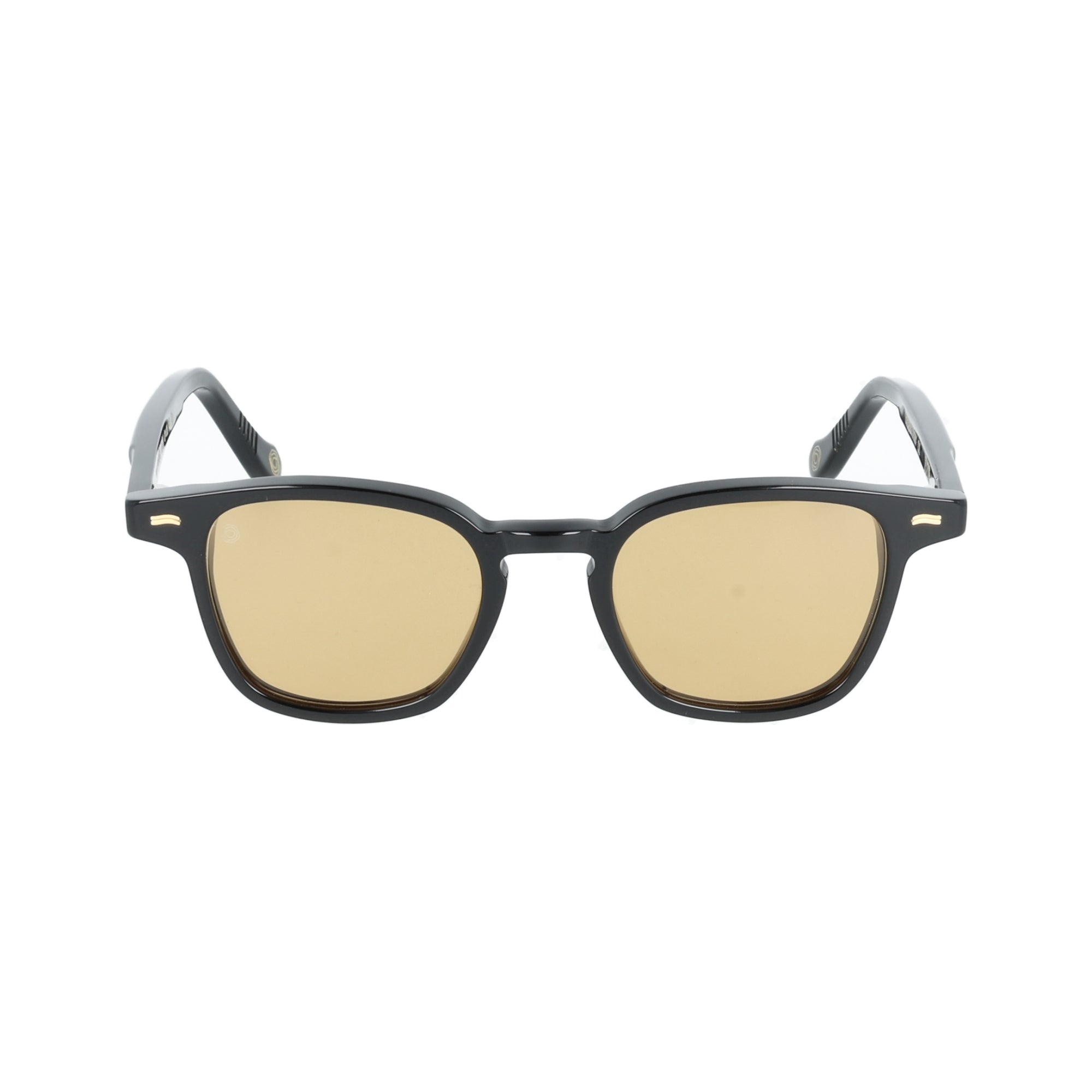 Kyme | The Fernando occhiali da sole unisex nero lenti gialle