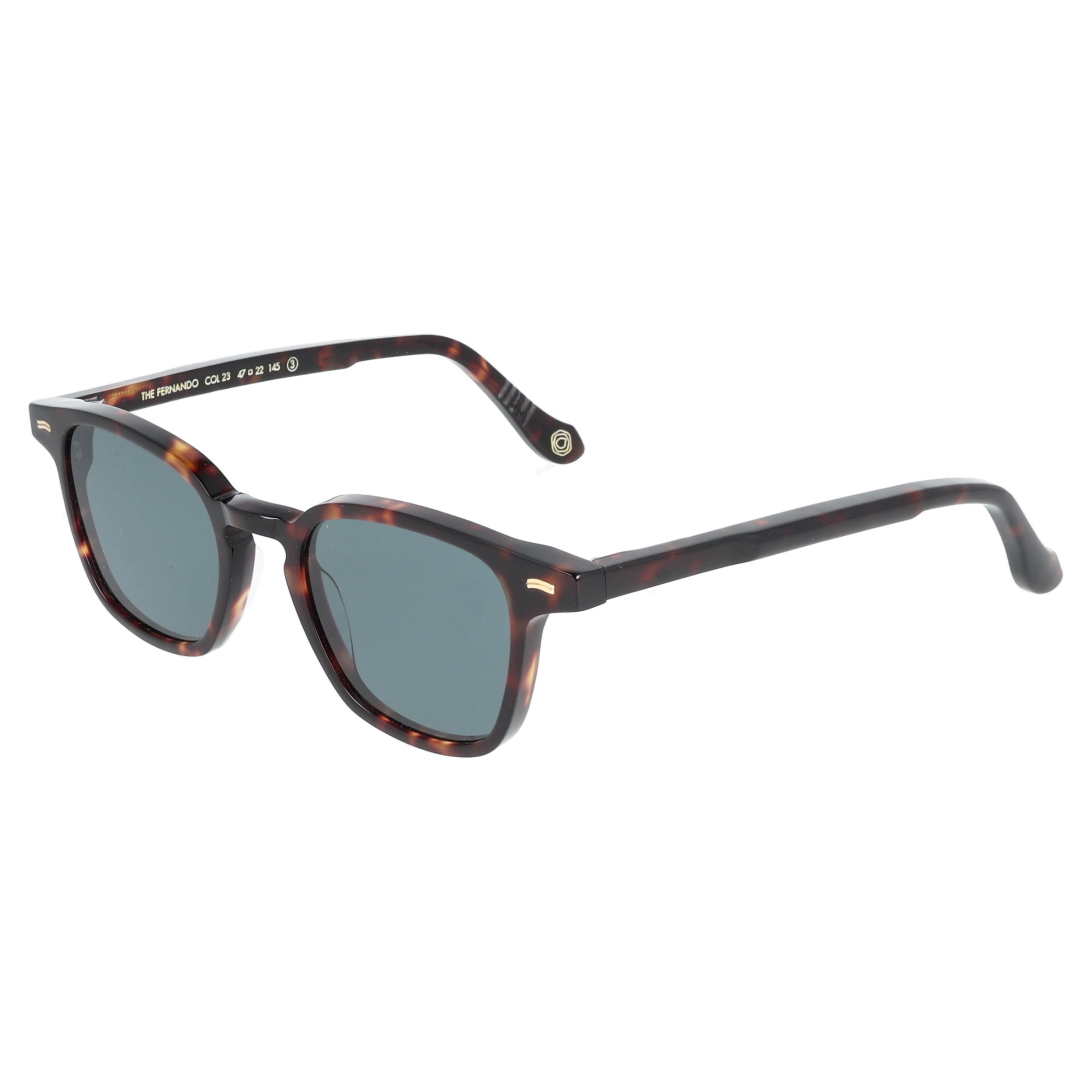 Kyme | The Fernando occhiali da sole unisex tartarugato caldo 