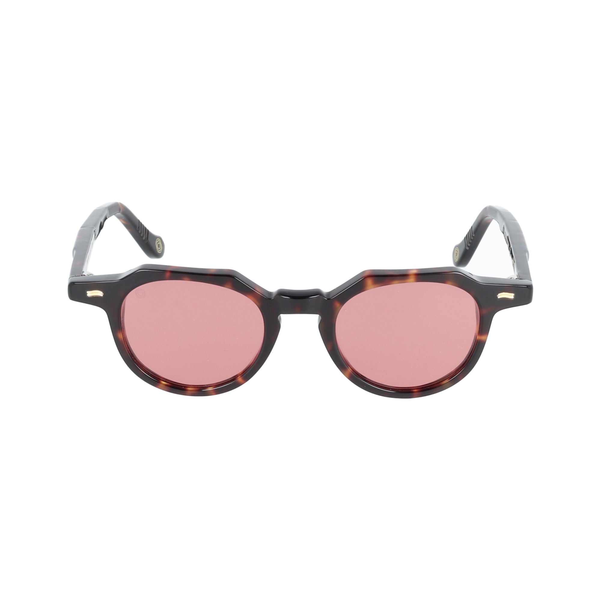 Kyme | The Lars occhiali da sole tartarugato lenti rosse