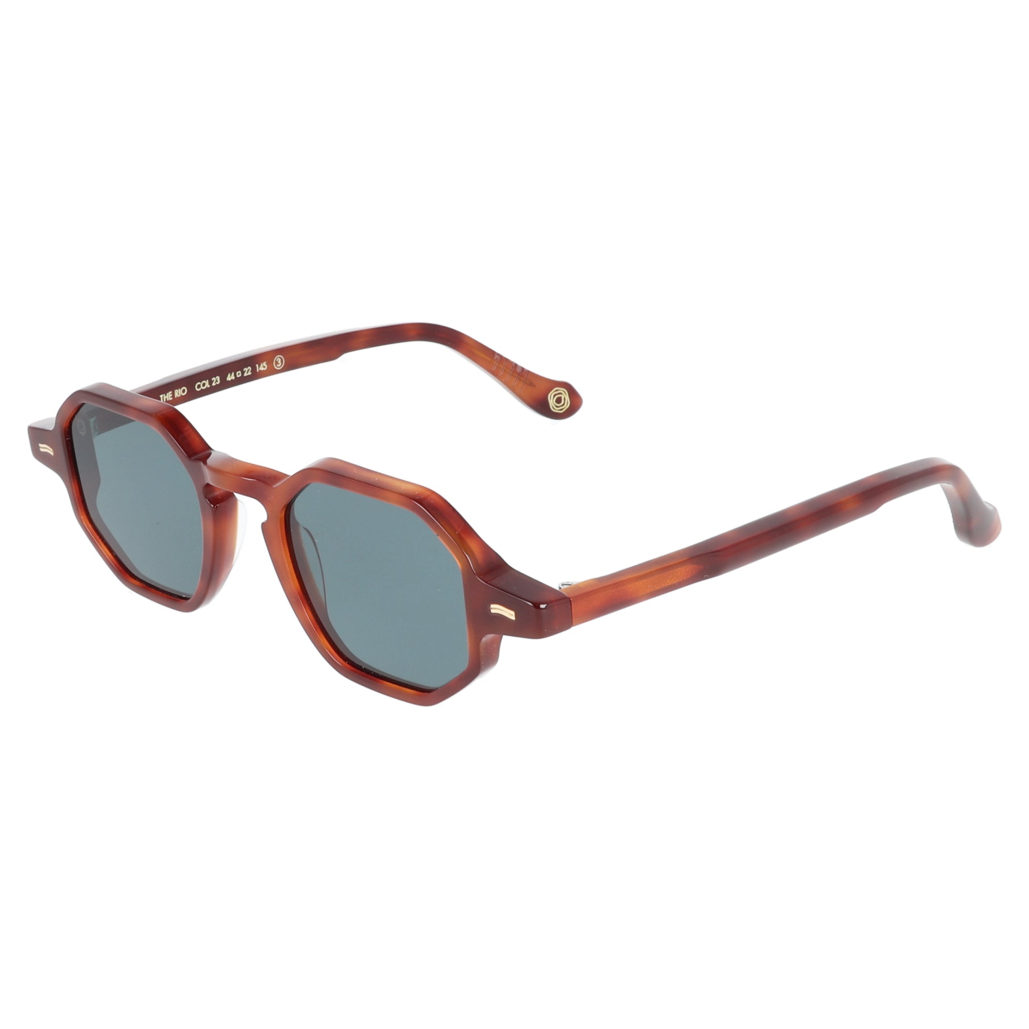 Kyme | The Rio occhiali da sole unisex Tartarugato esagonale