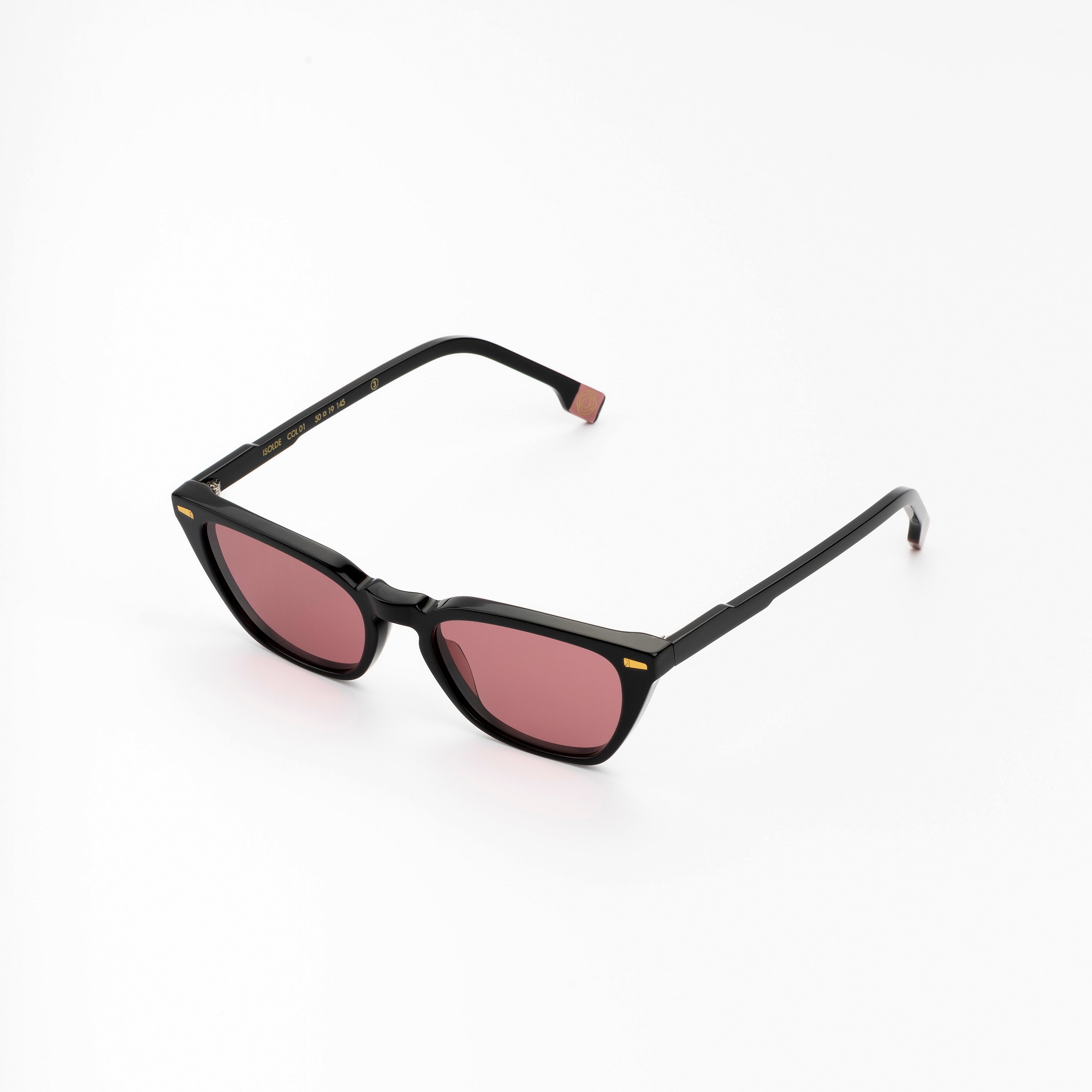 Kyme | isolde nero occhiali da sole donna