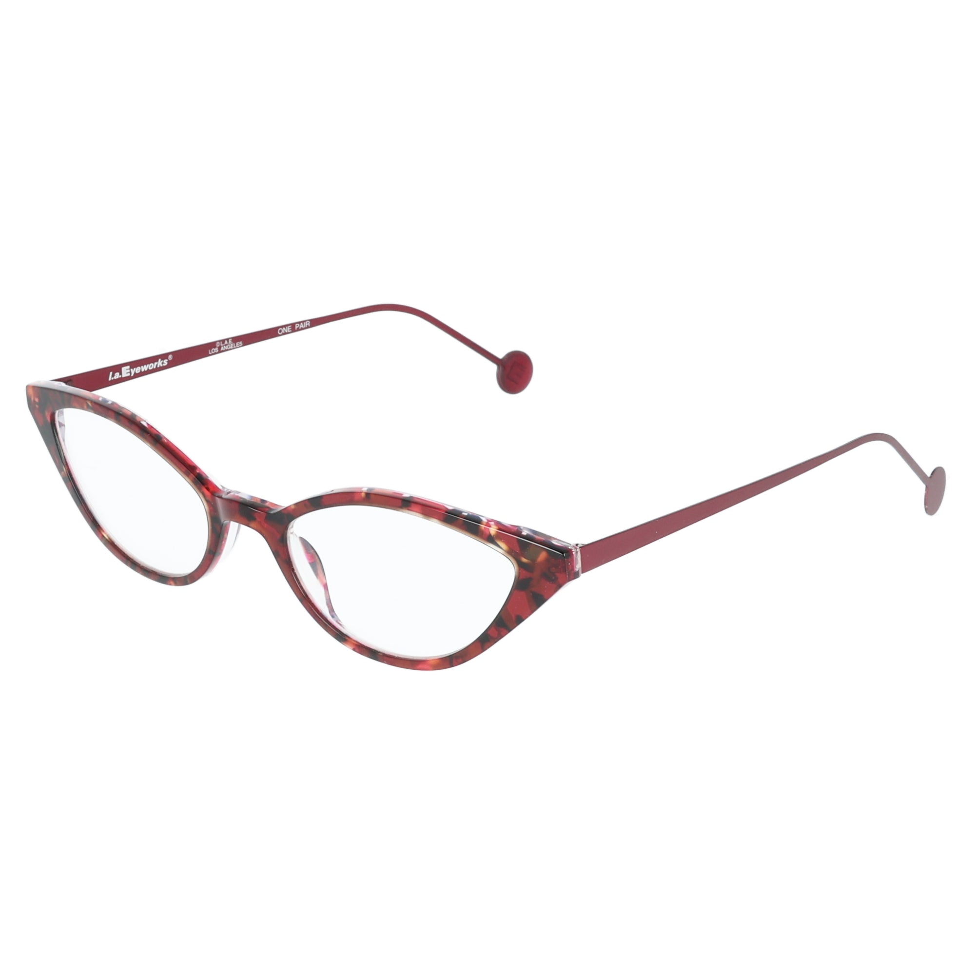 L. A. Eyeworks | Baton 0119 occhiali da vista donna Rosso & Nero