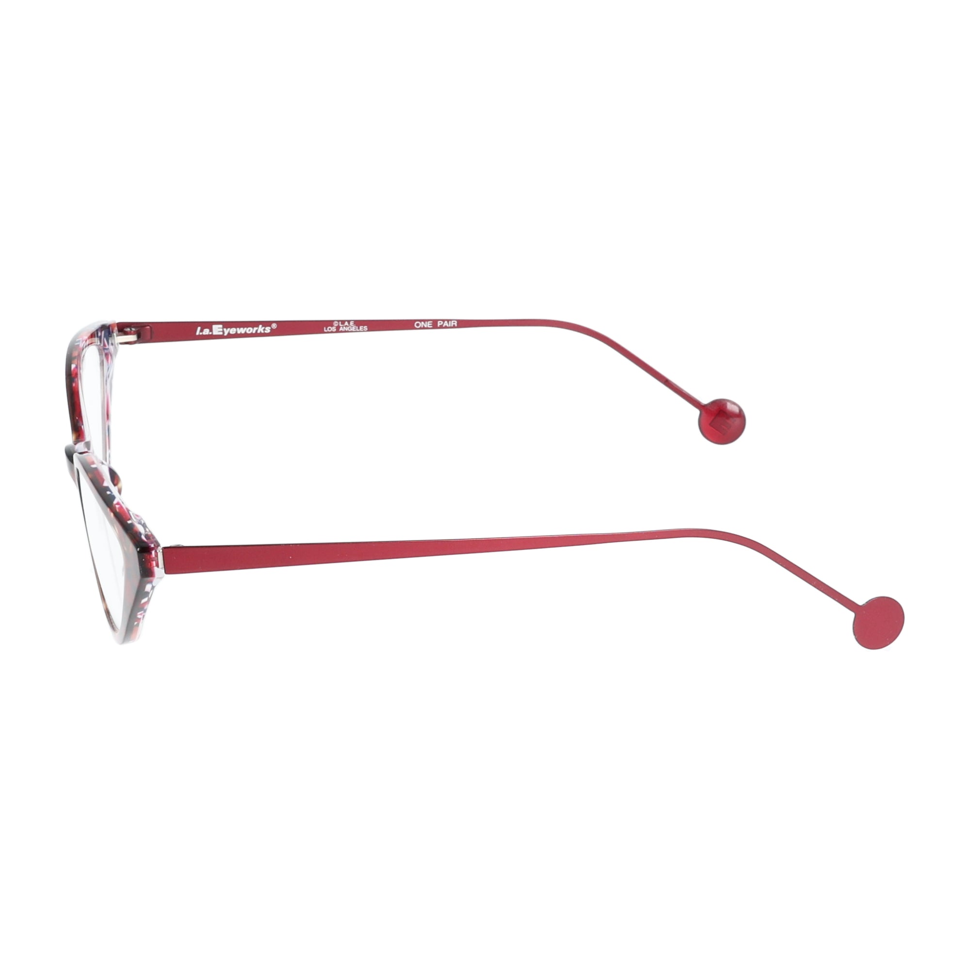 L. A. Eyeworks | Baton 0119 occhiali da vista donna Rosso & Nero